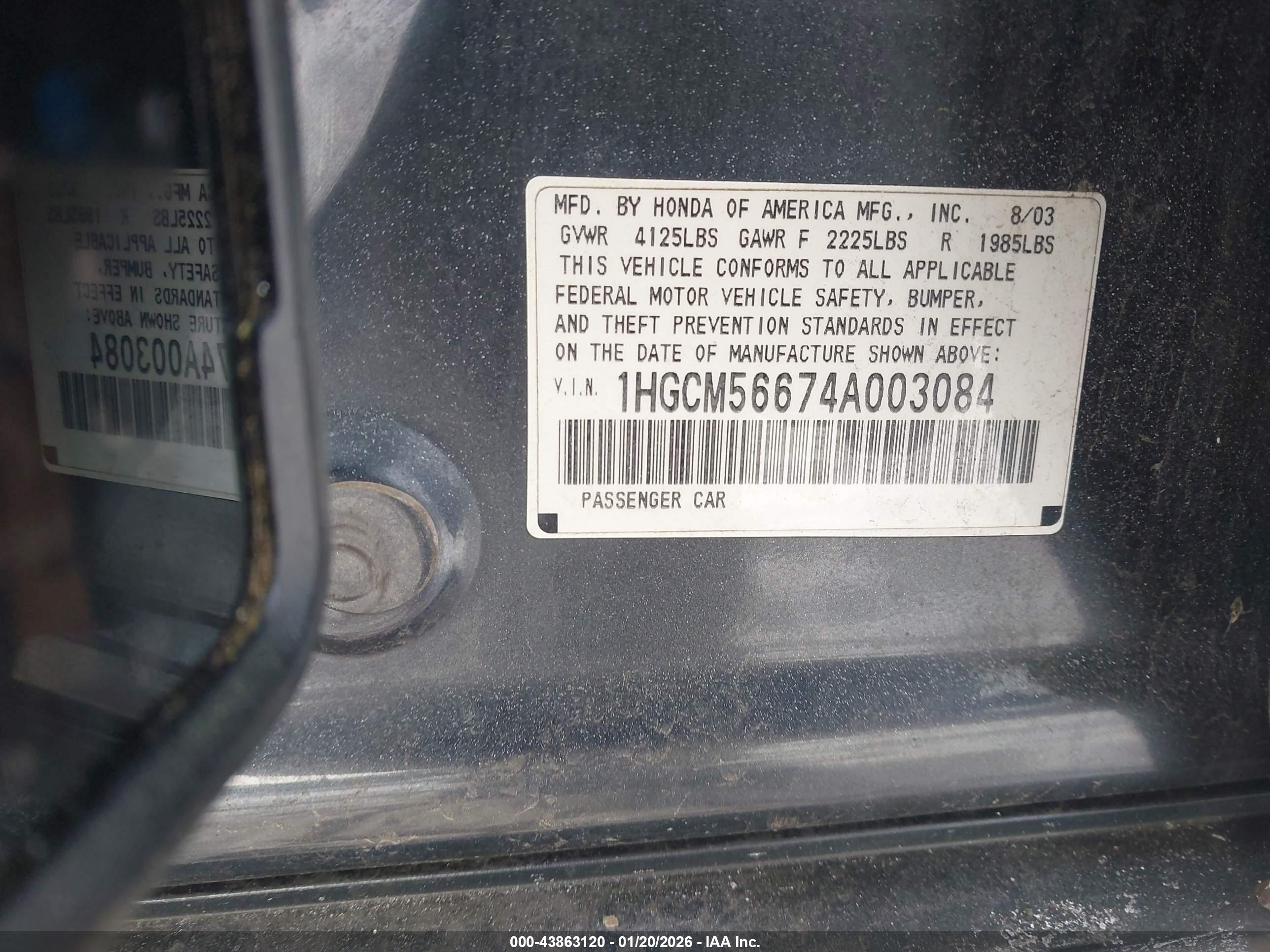 HONDA ACCORD image 9