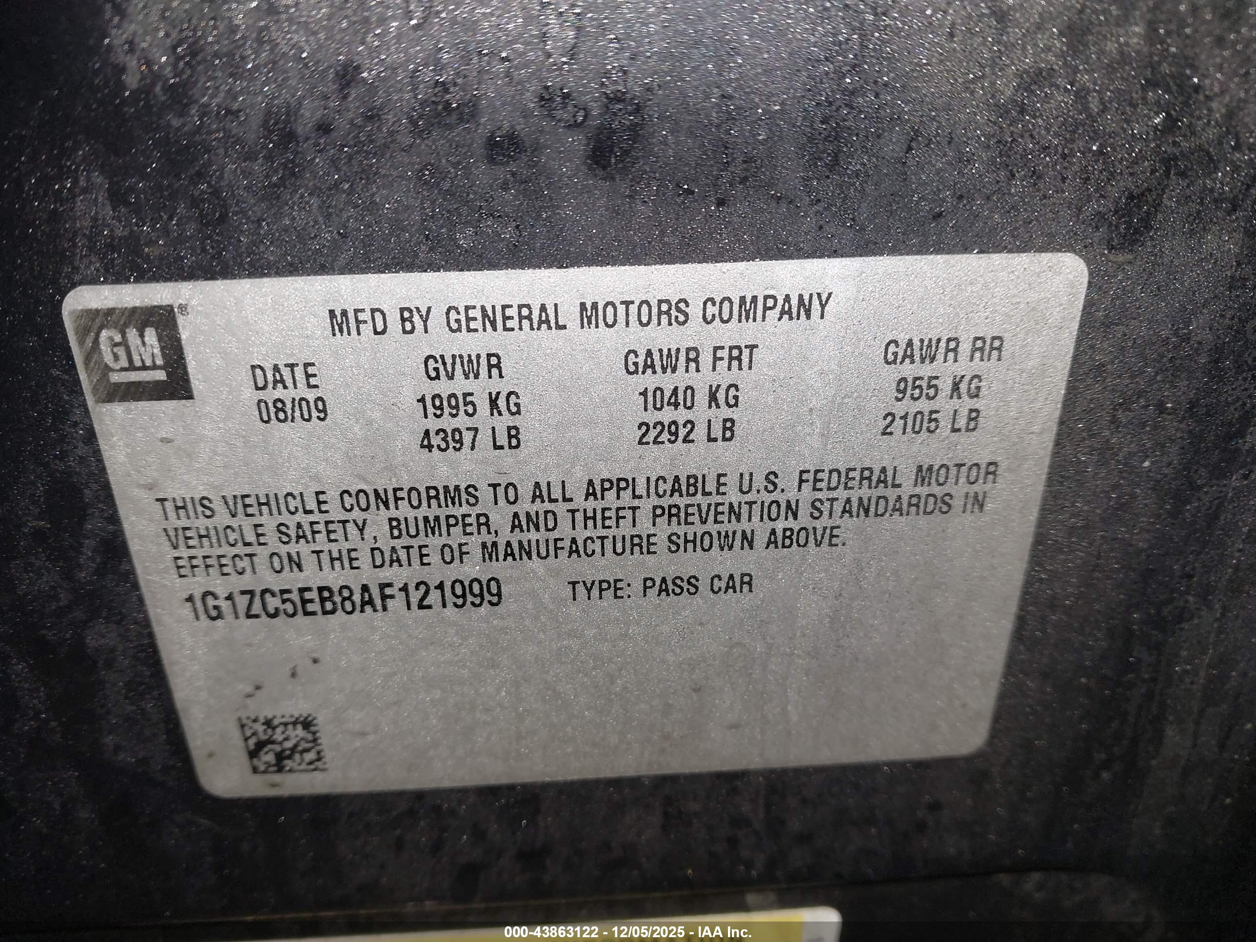 CHEVROLET MALIBU image 9