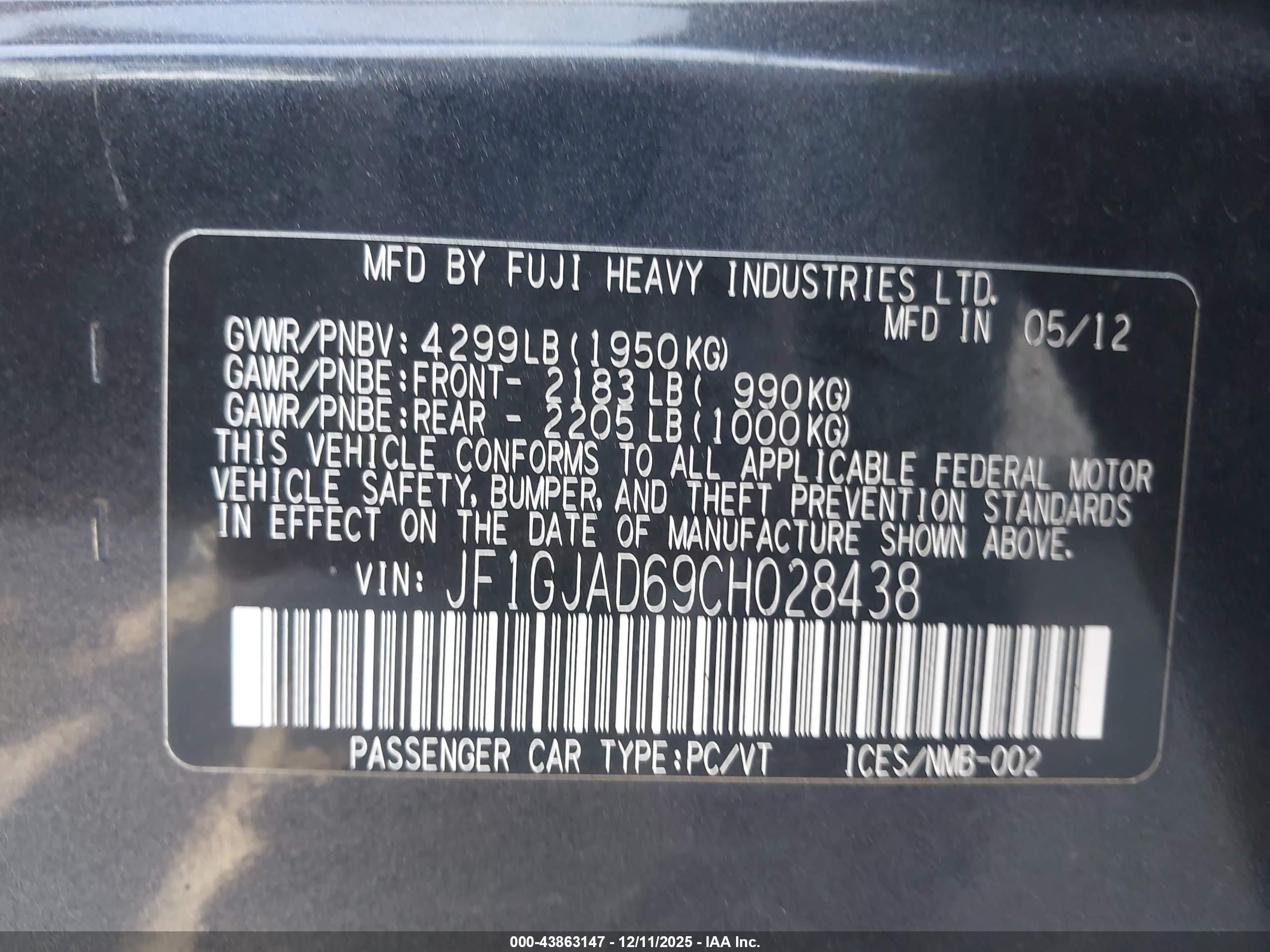 SUBARU IMPREZA image 9