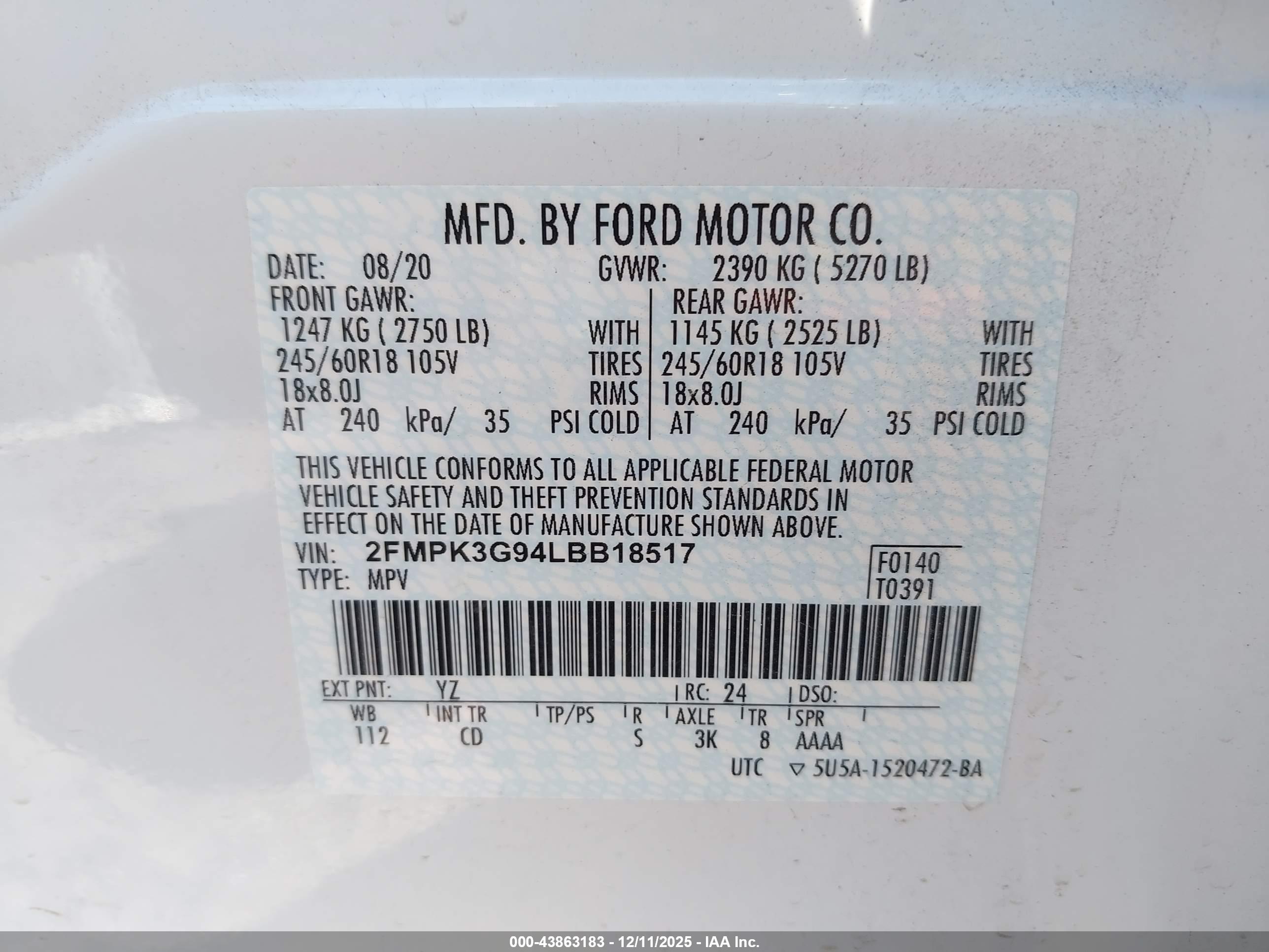 FORD EDGE image 9
