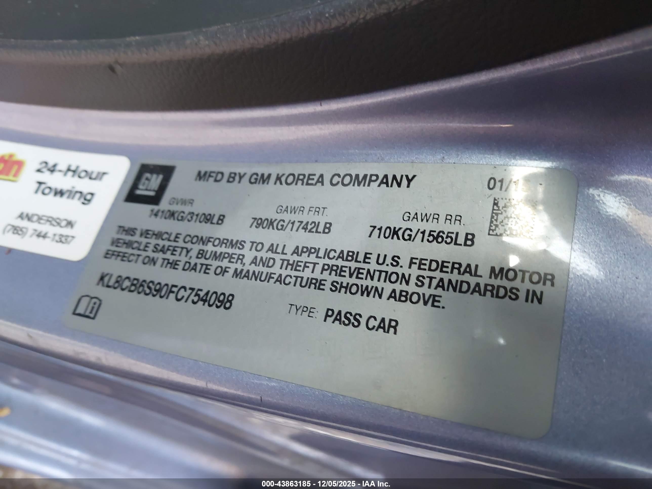 CHEVROLET SPARK image 9