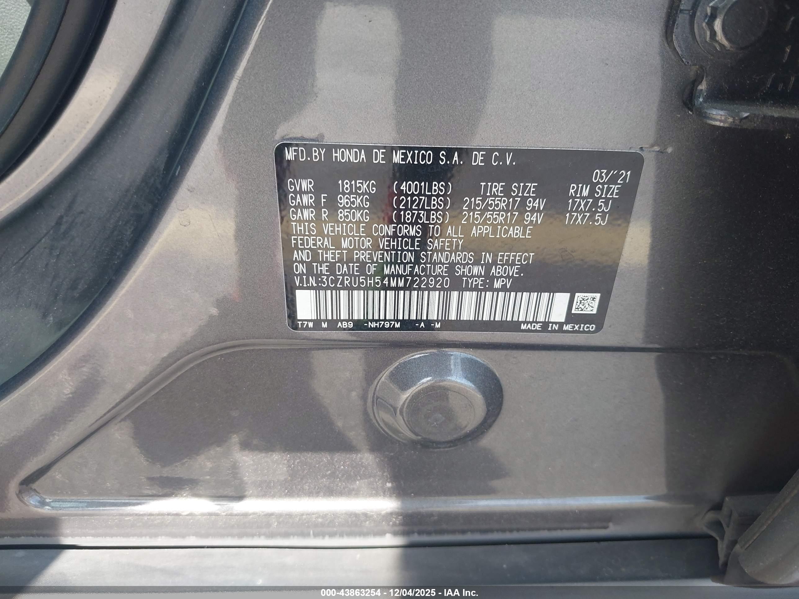 HONDA HR-V image 9