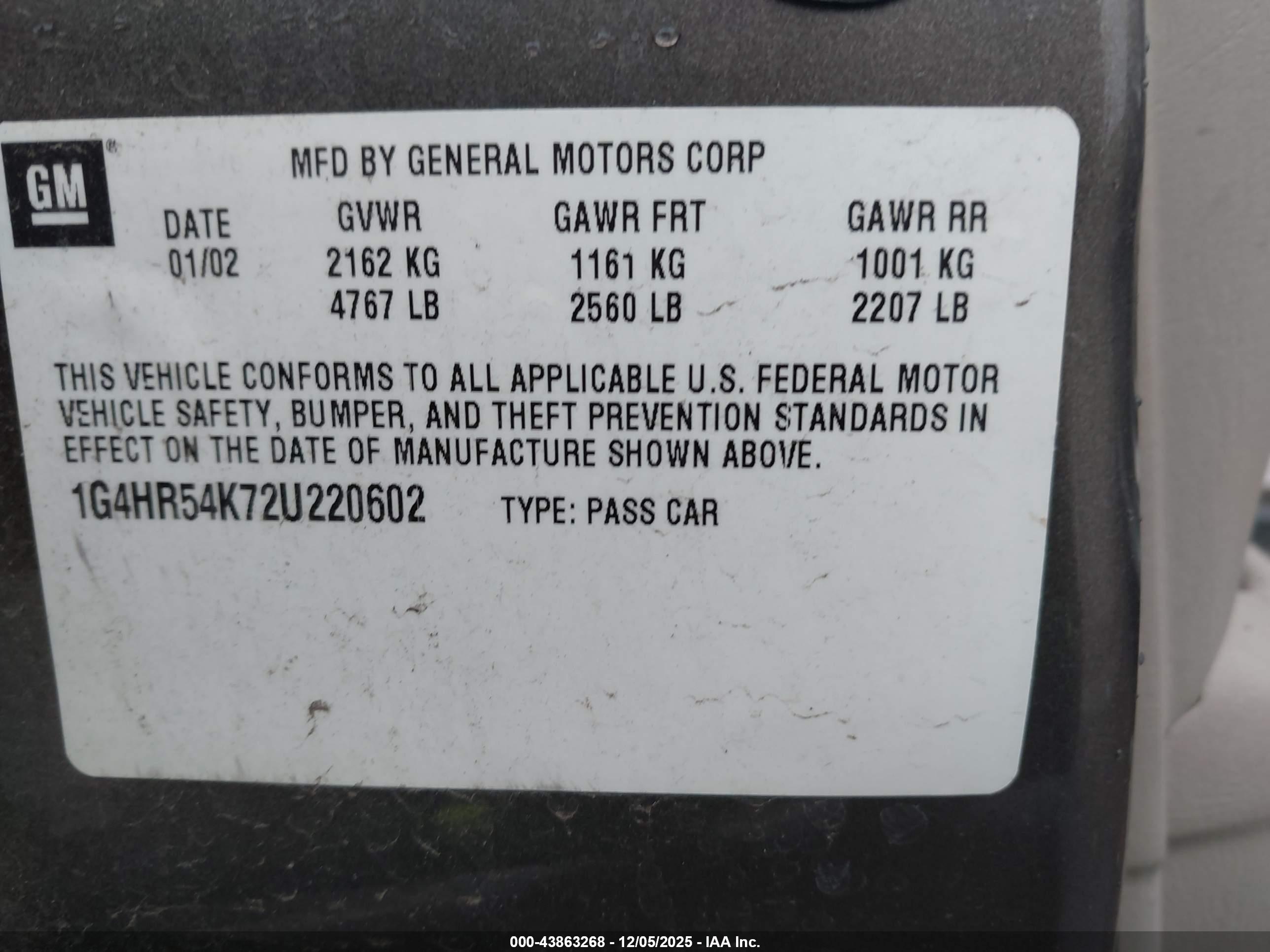 BUICK LESABRE image 9