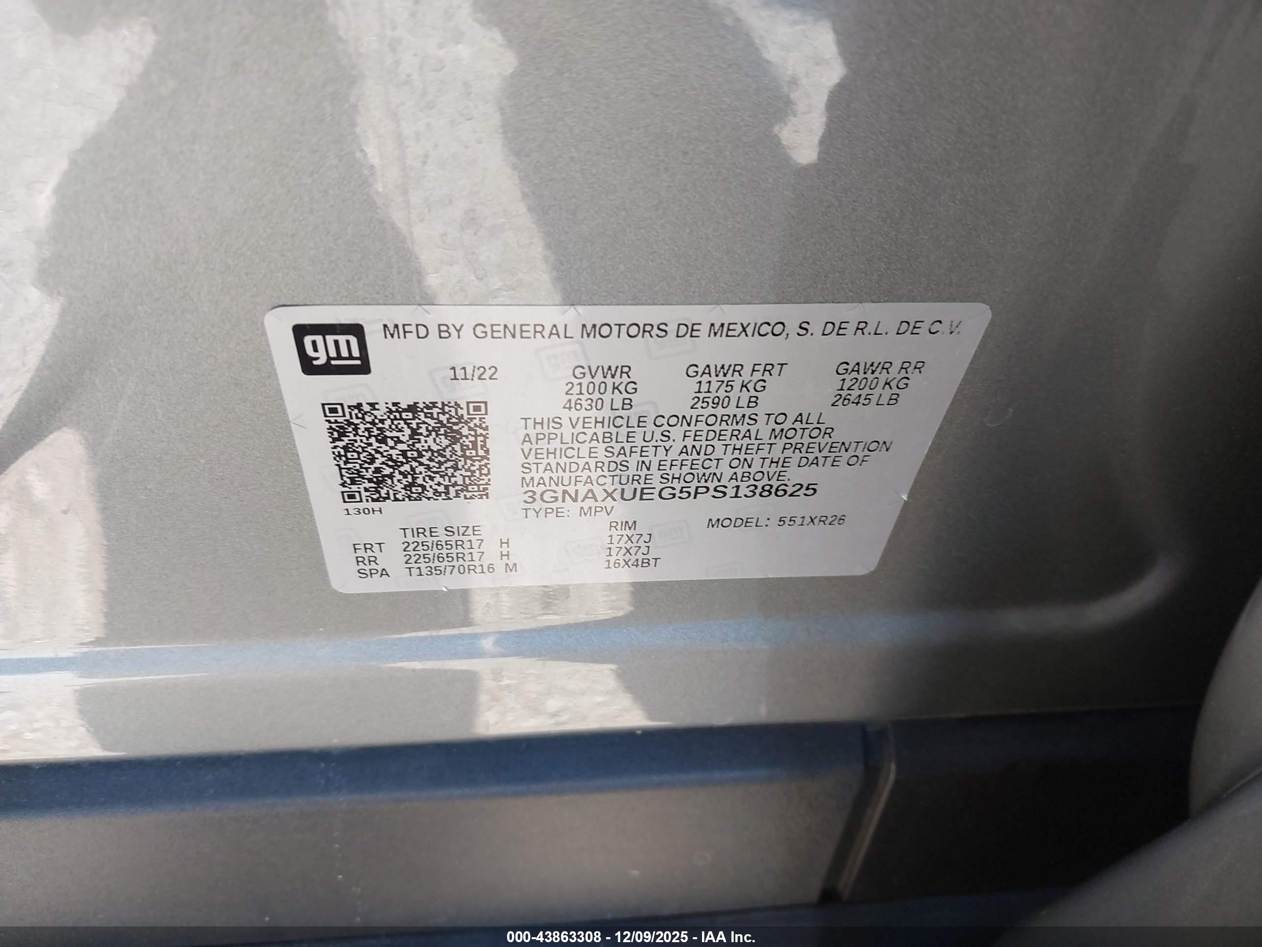 CHEVROLET EQUINOX image 9