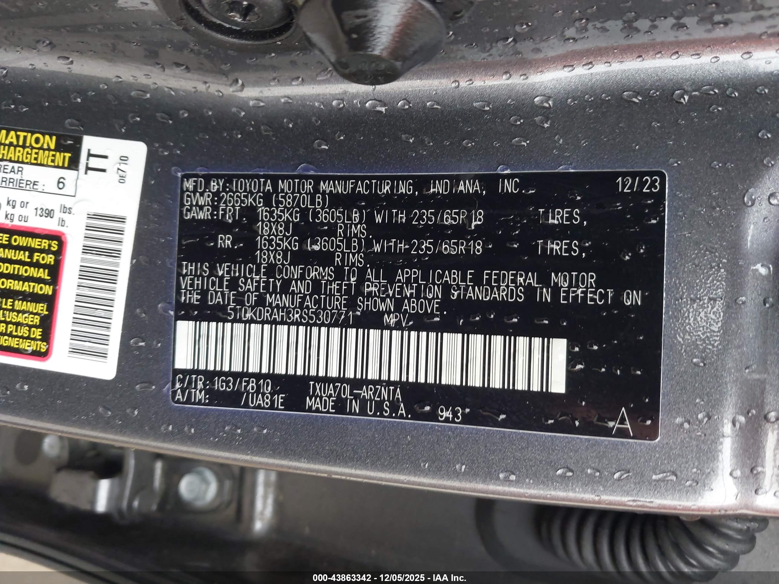 TOYOTA HIGHLANDER image 9