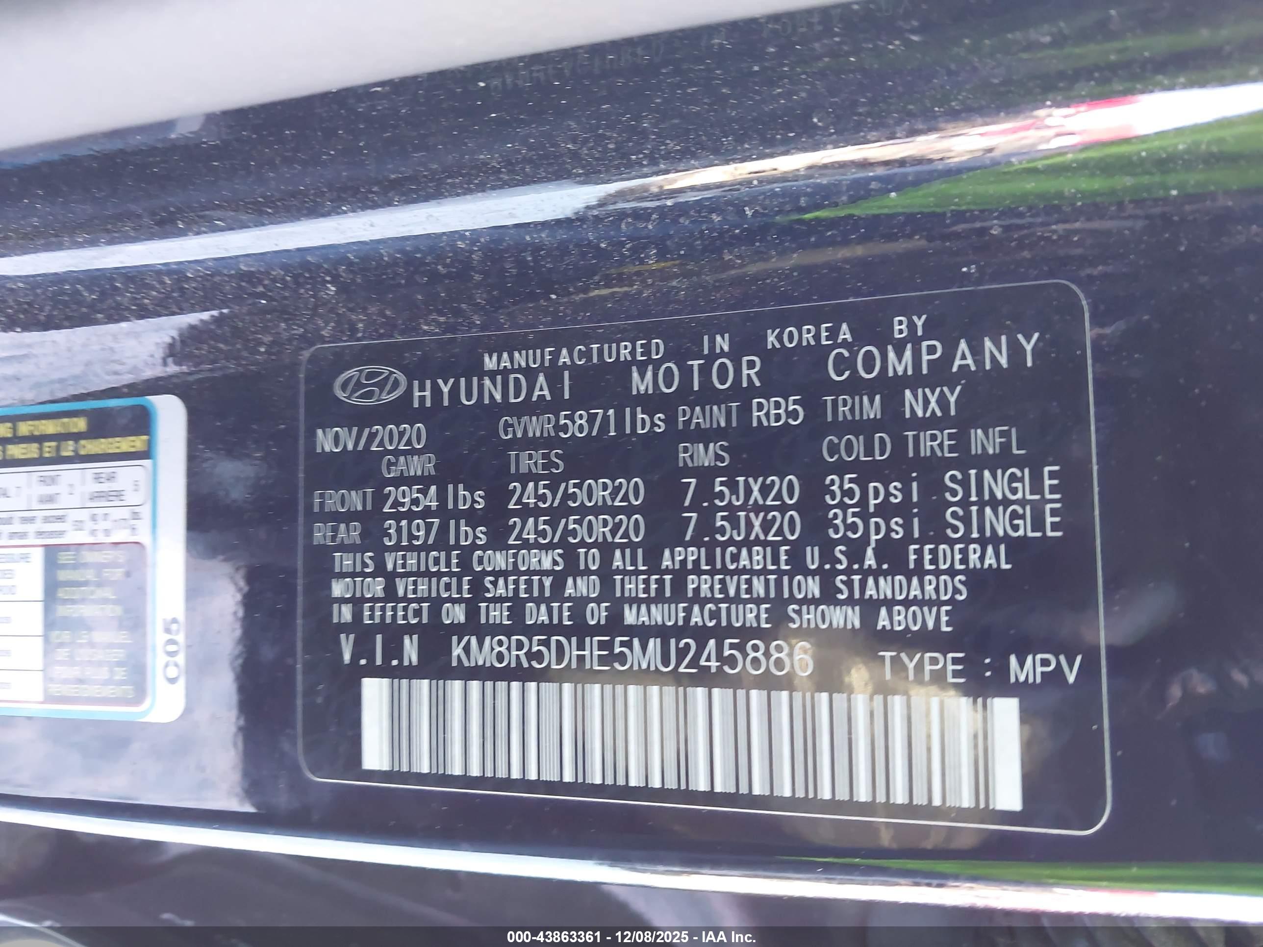 HYUNDAI PALISADE image 9
