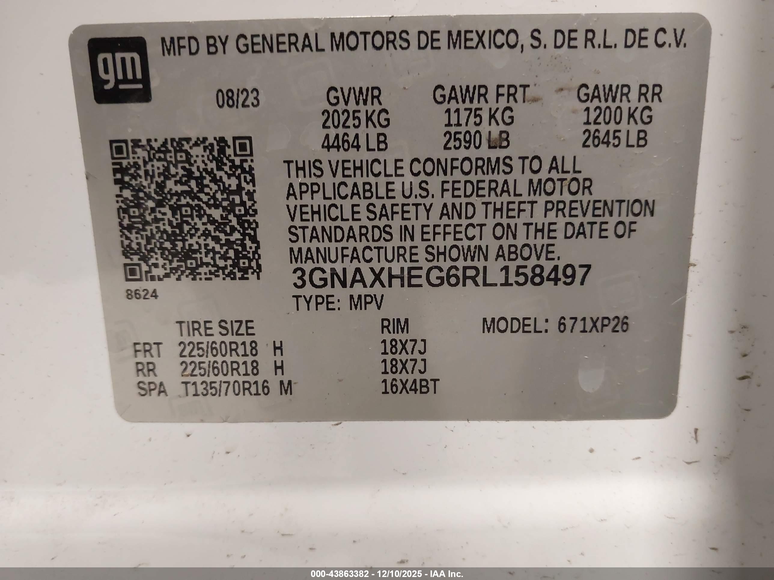 CHEVROLET EQUINOX image 9