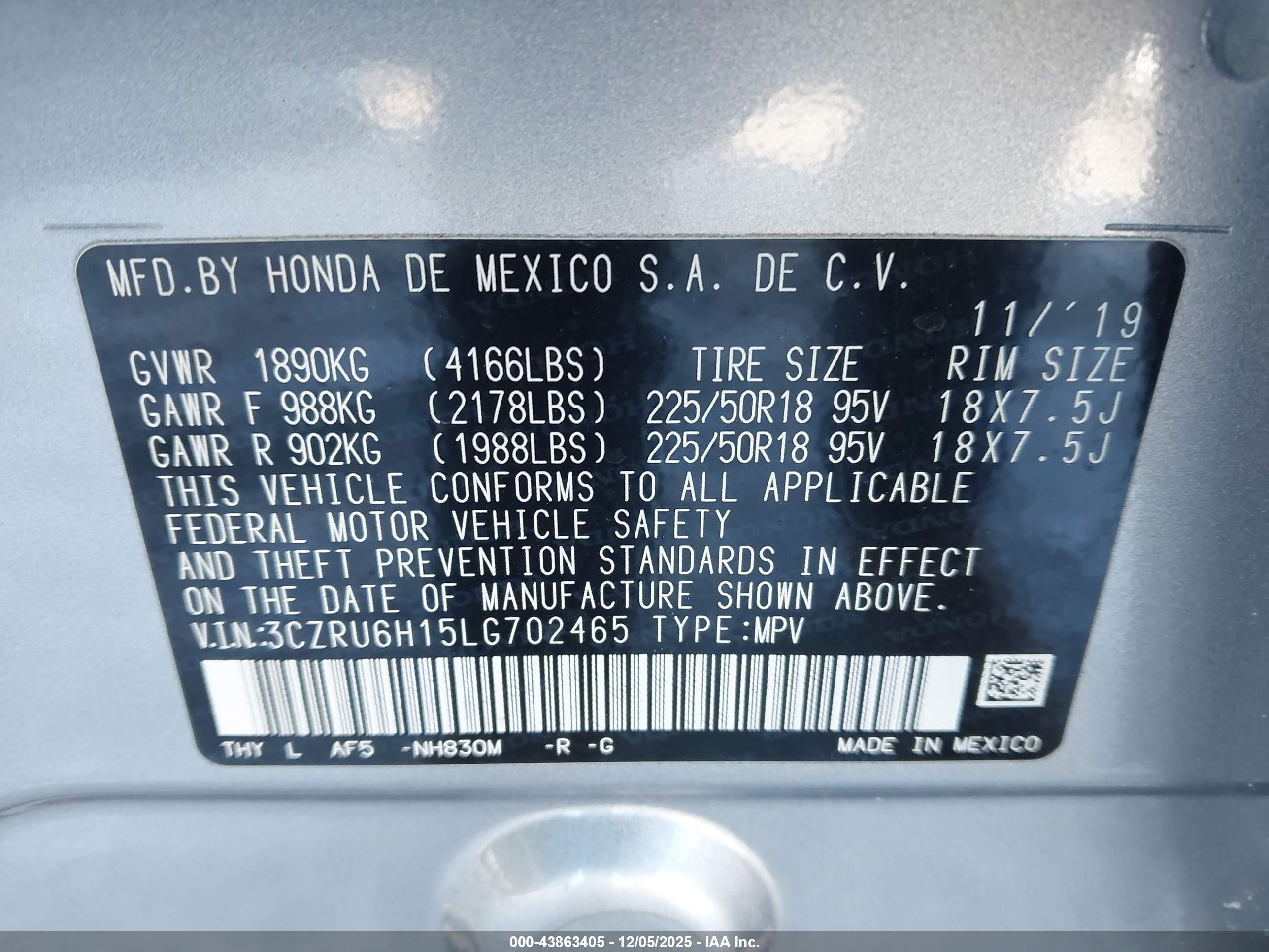 HONDA HR-V image 9