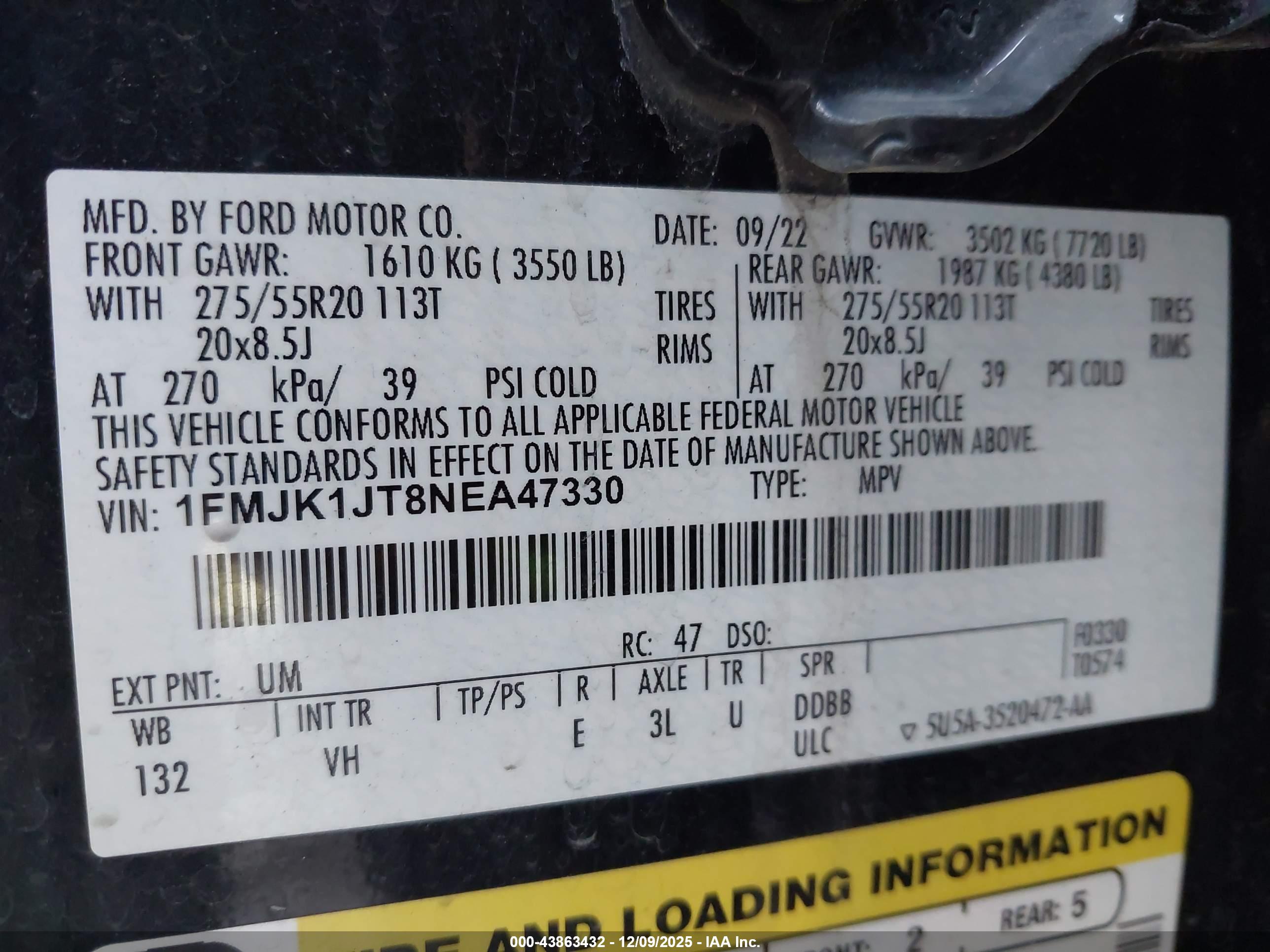 FORD EXPEDITION image 9