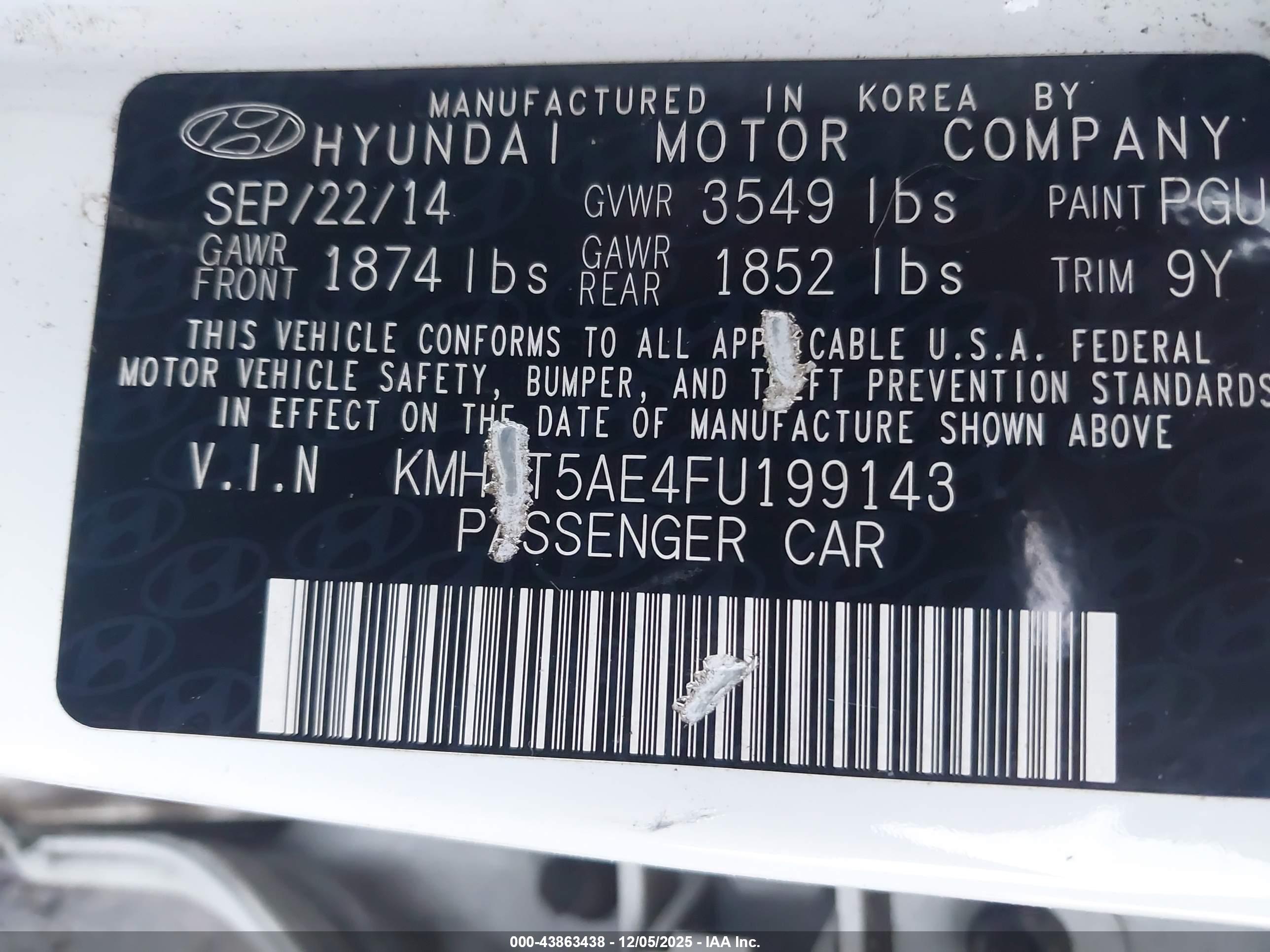HYUNDAI ACCENT image 9