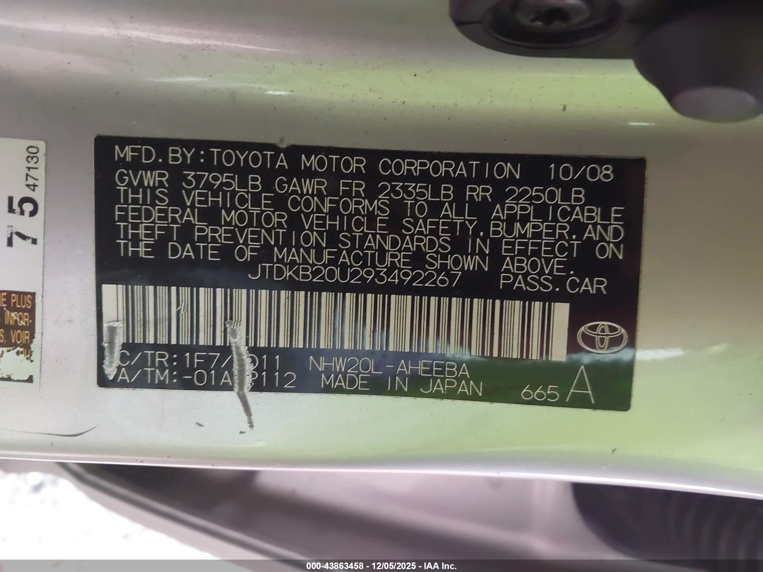 TOYOTA PRIUS image 9