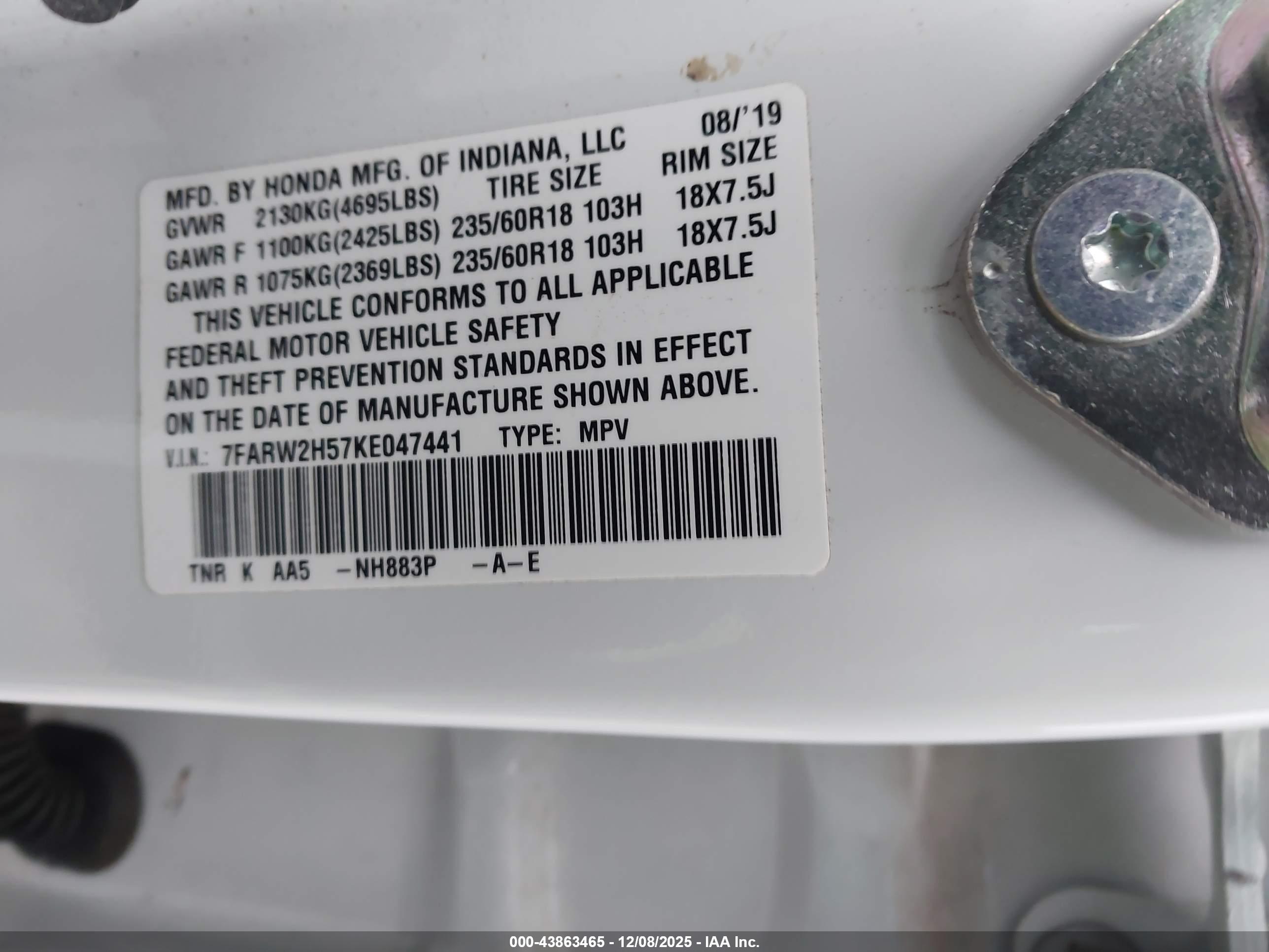 HONDA CR-V image 9