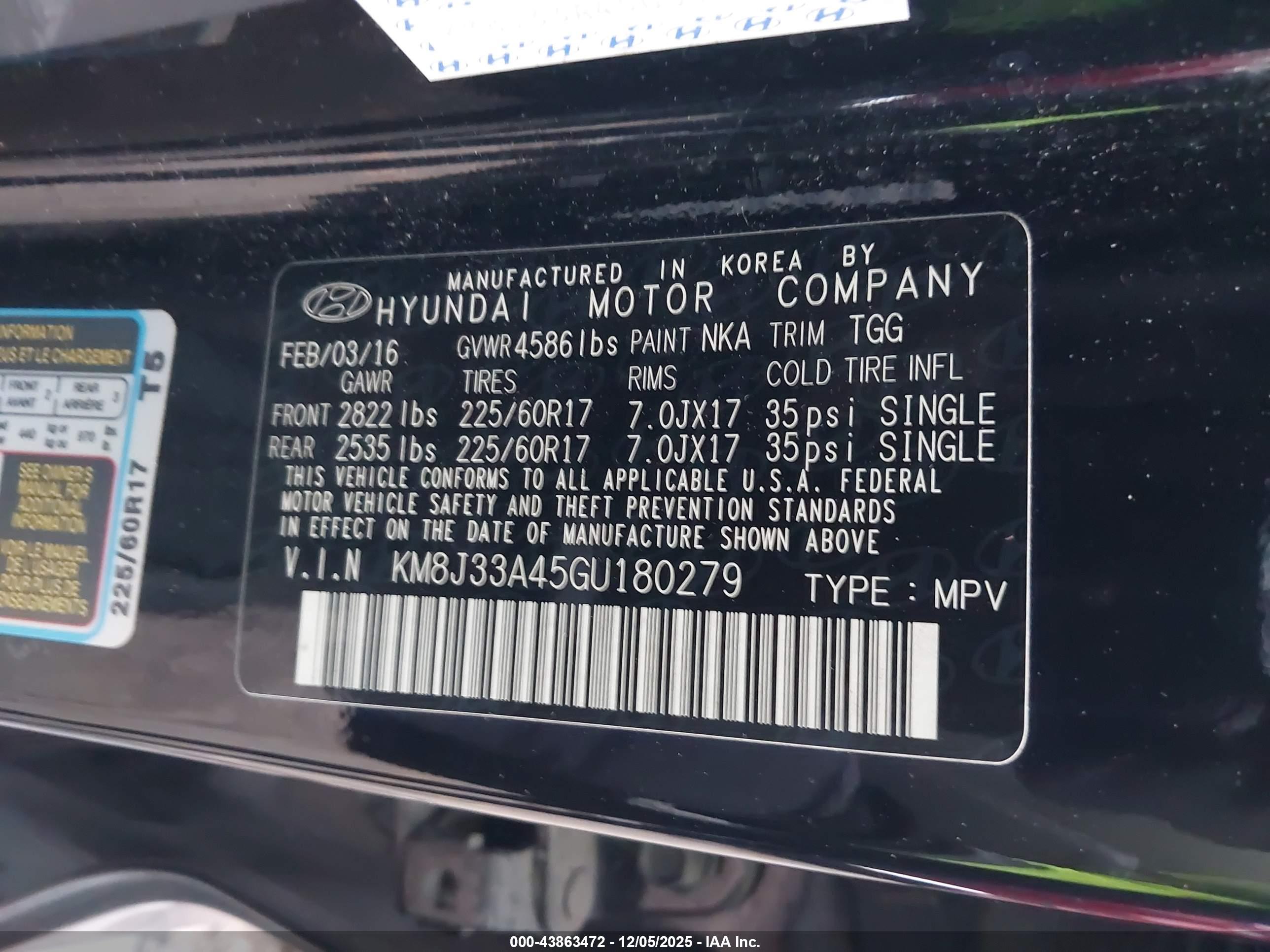 HYUNDAI TUCSON image 9