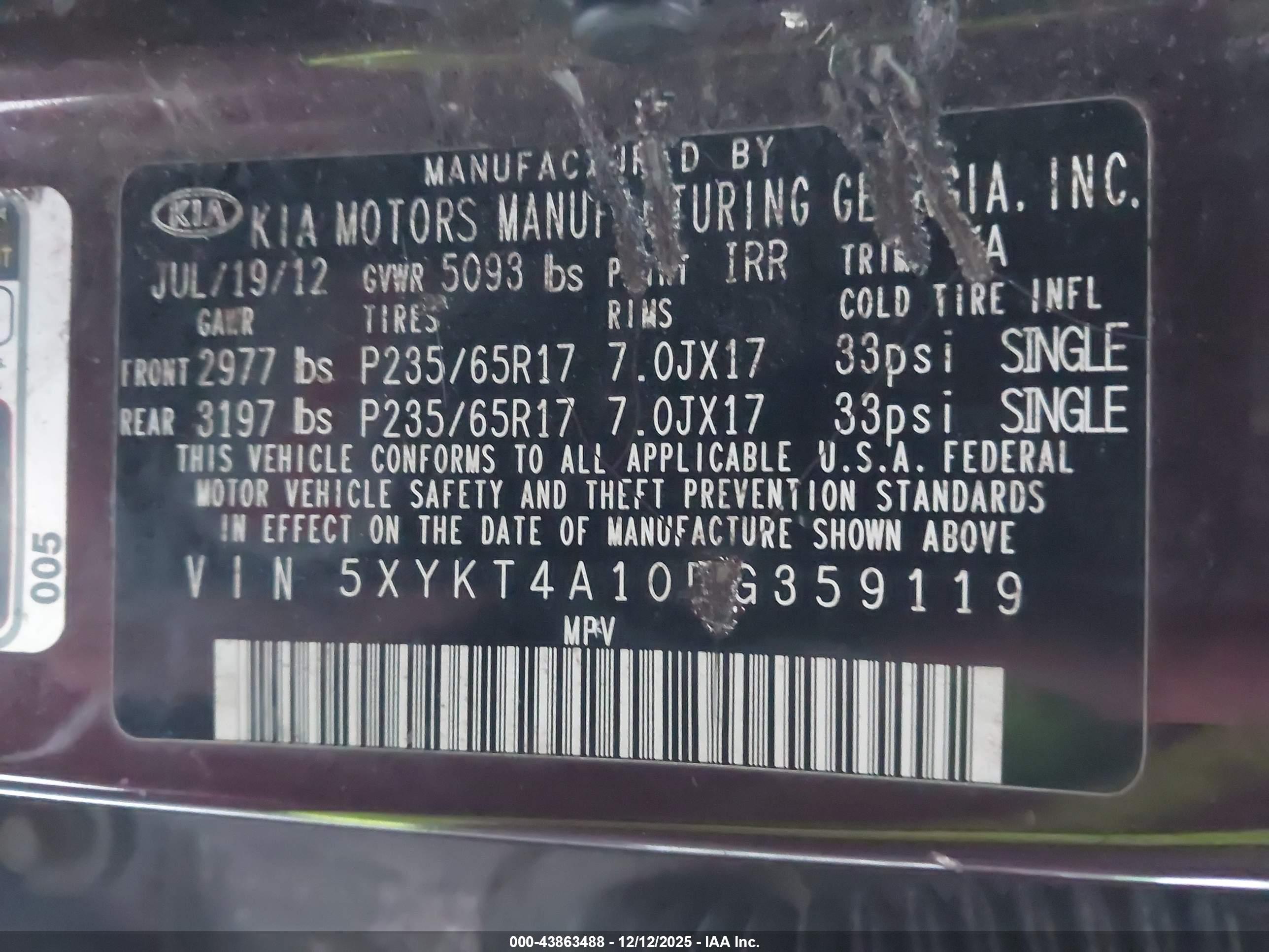 KIA SORENTO image 9