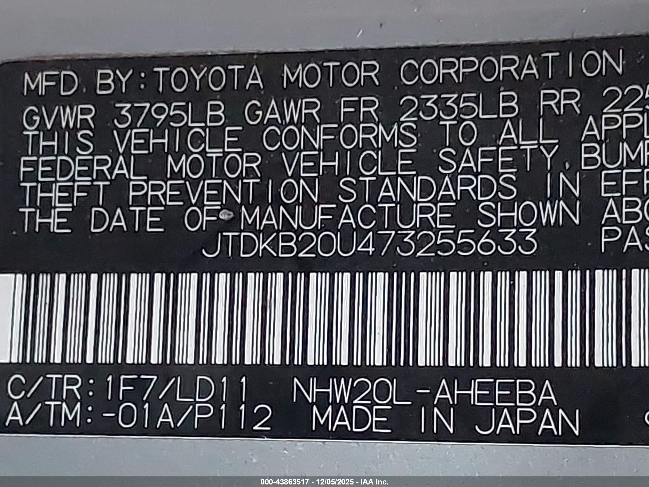TOYOTA PRIUS image 9