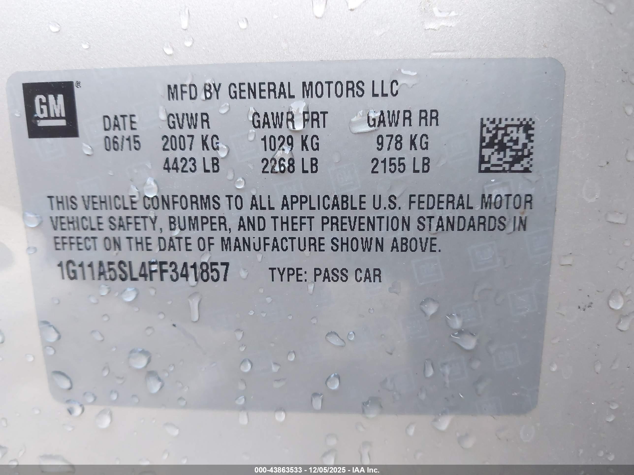 CHEVROLET MALIBU image 9