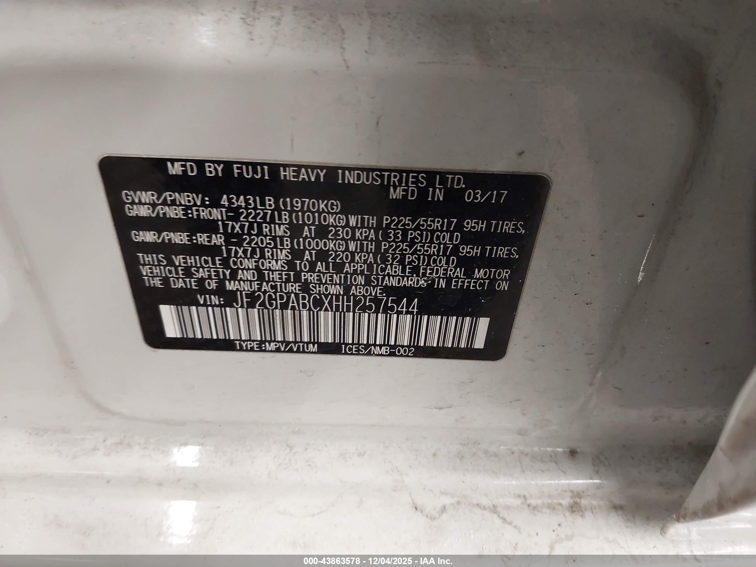 SUBARU CROSSTREK image 9