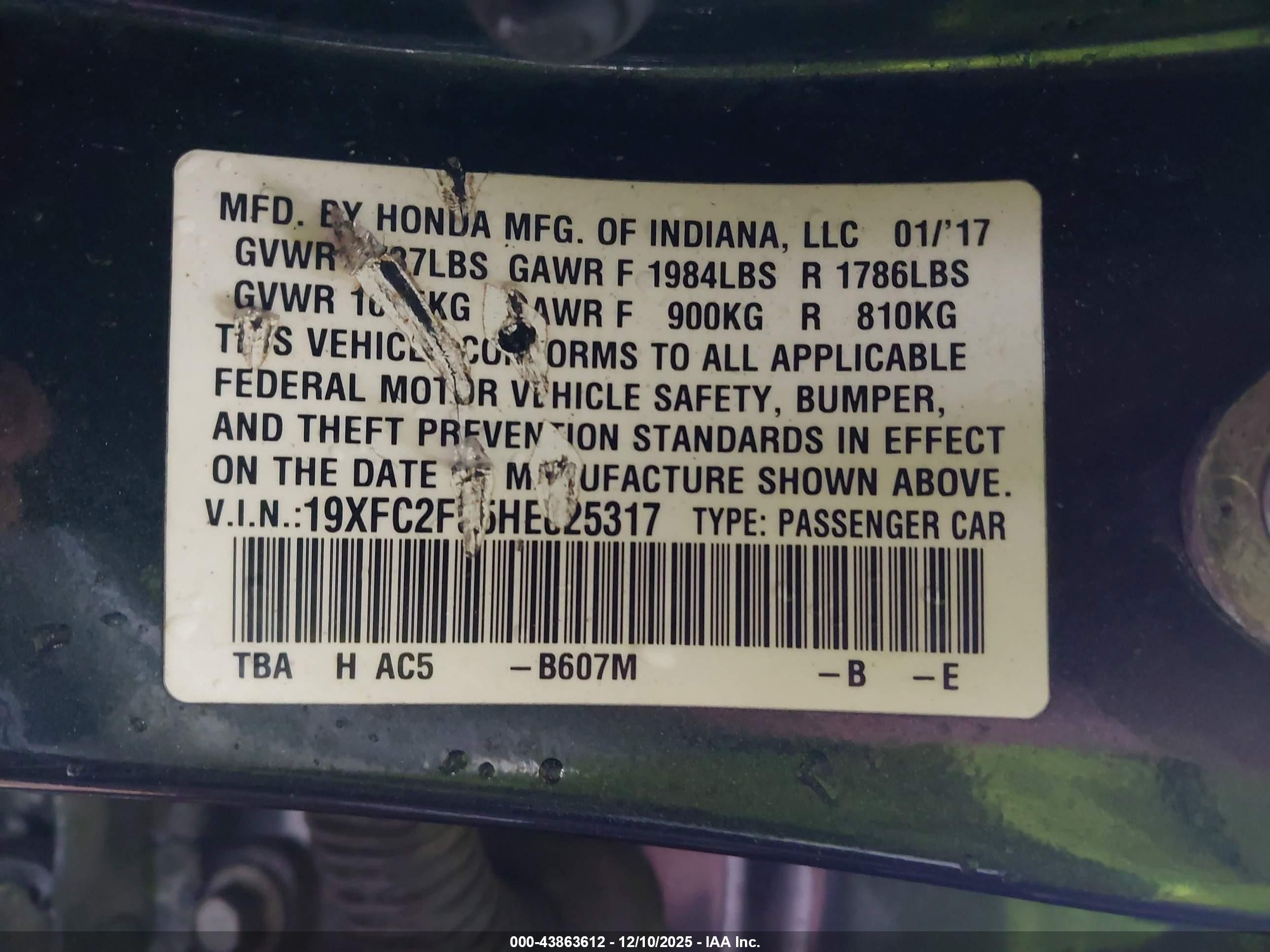 HONDA CIVIC image 9