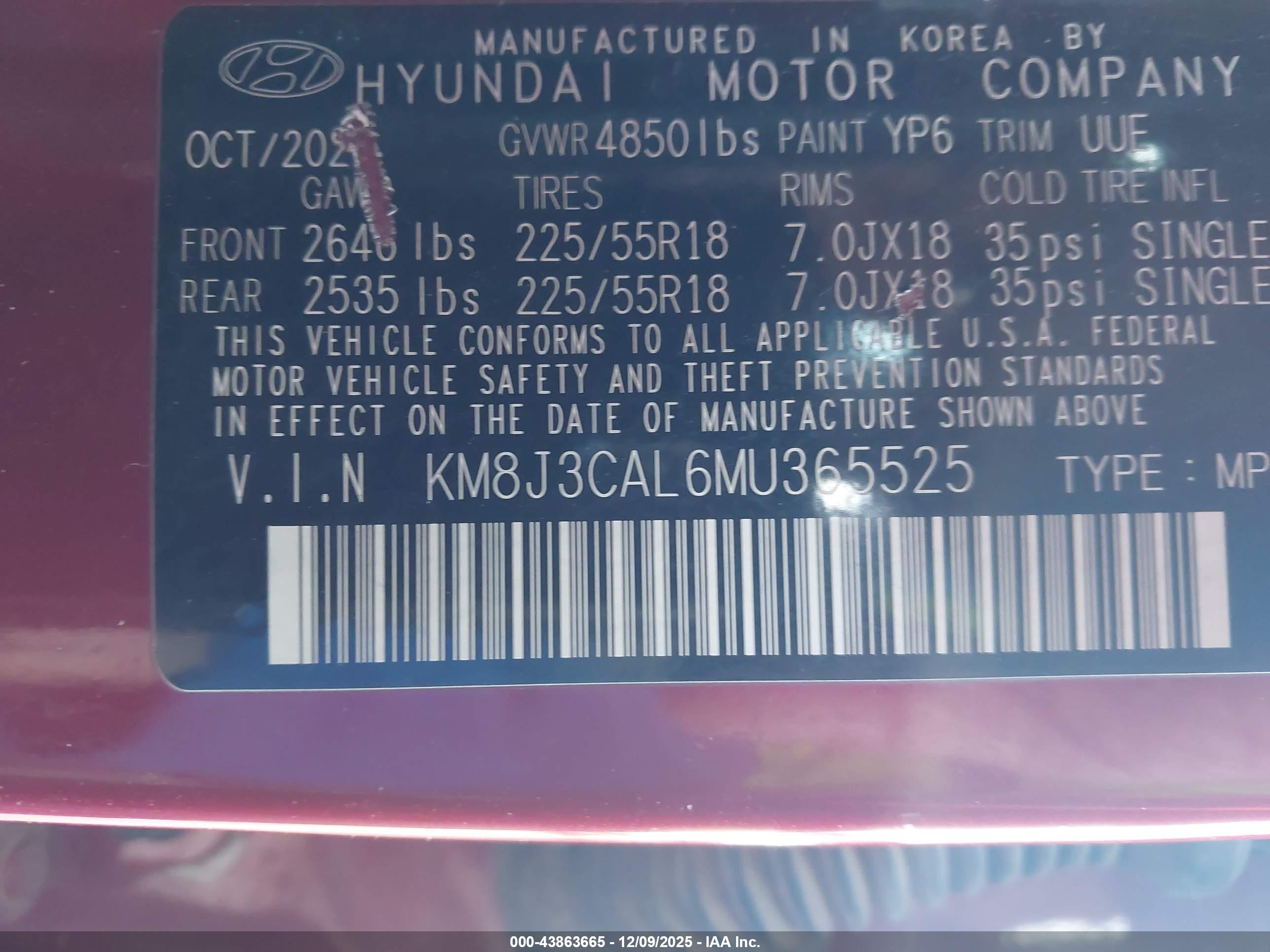 HYUNDAI TUCSON image 9