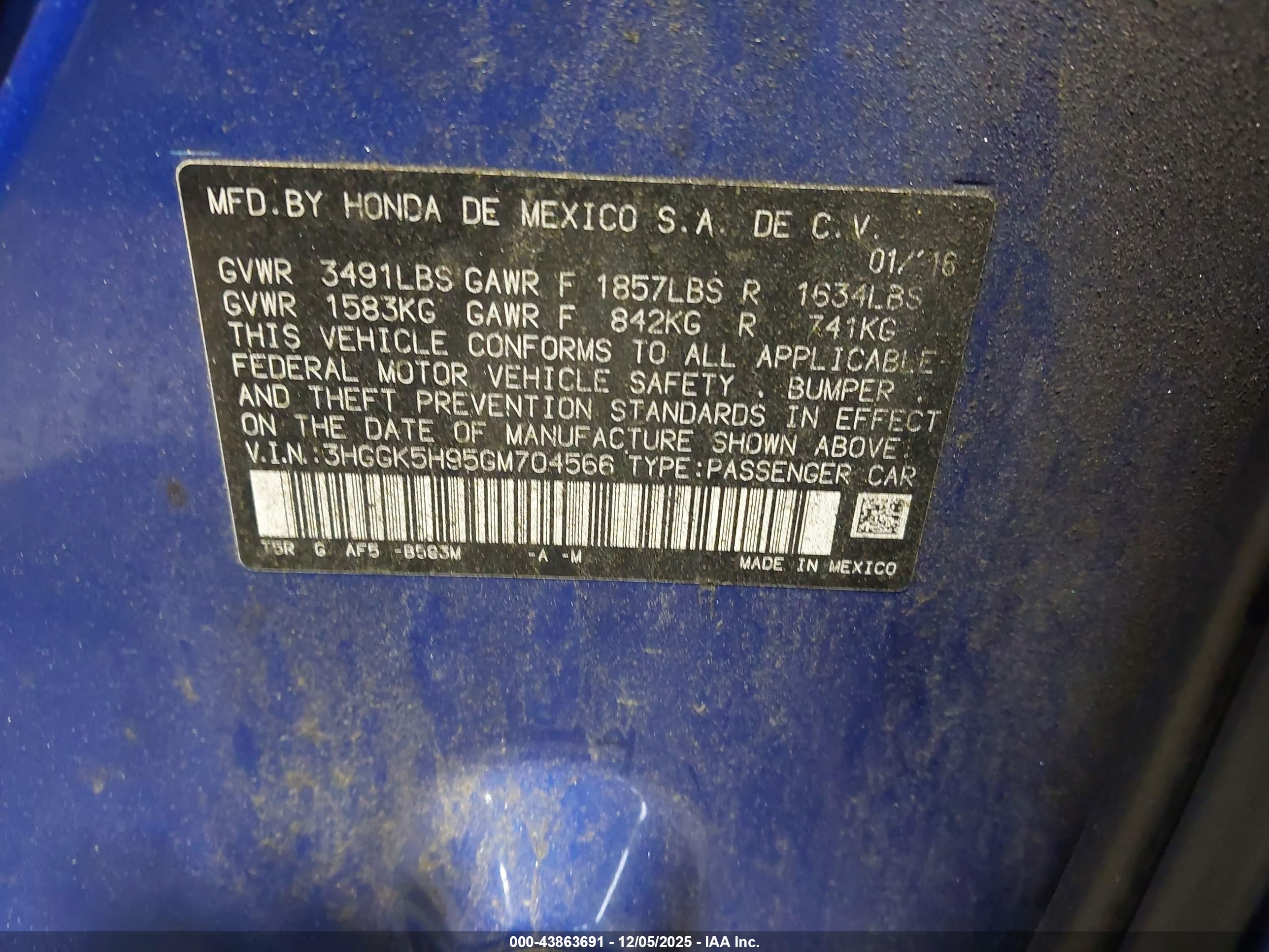 HONDA FIT image 9