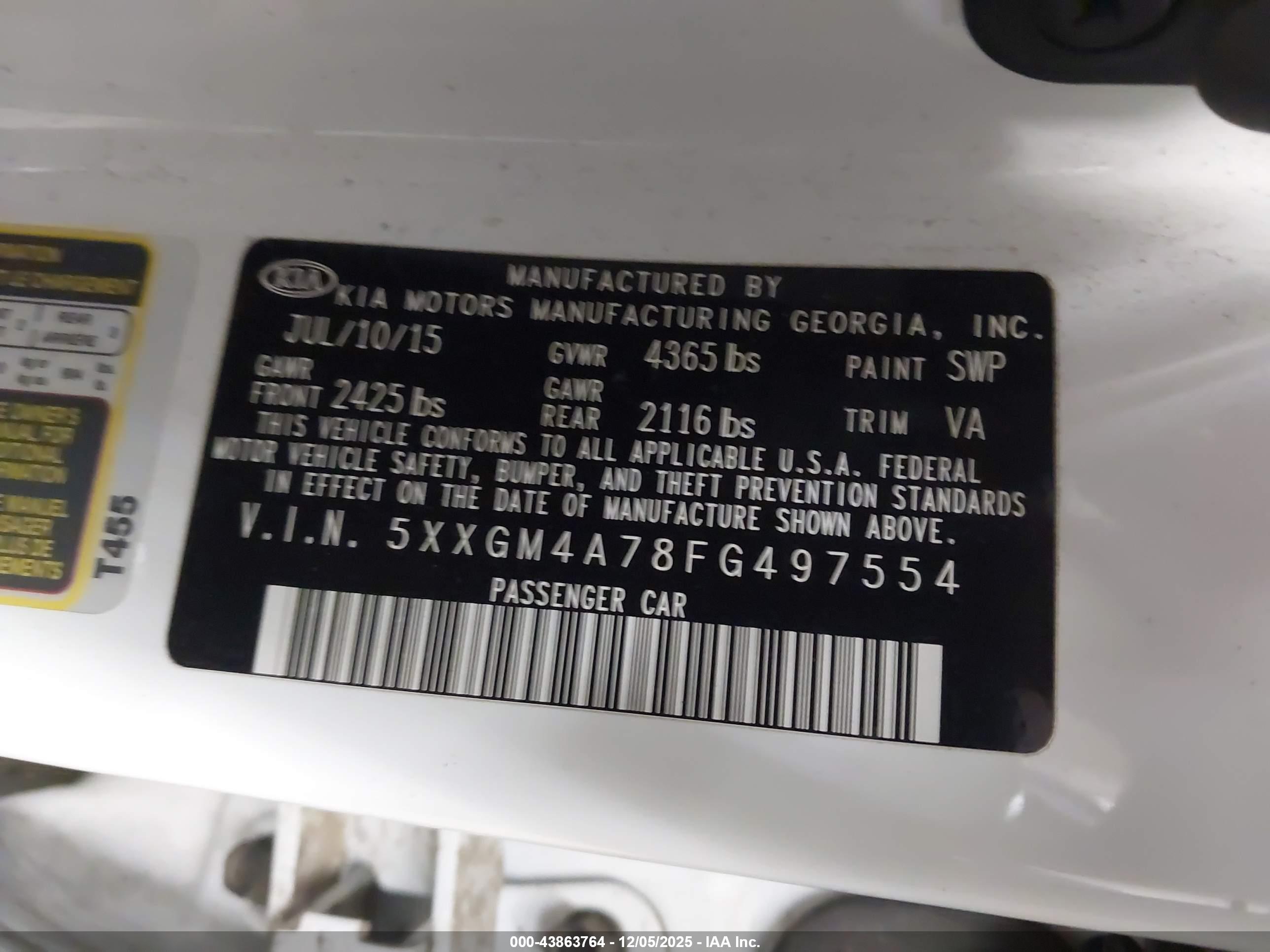 KIA OPTIMA image 9