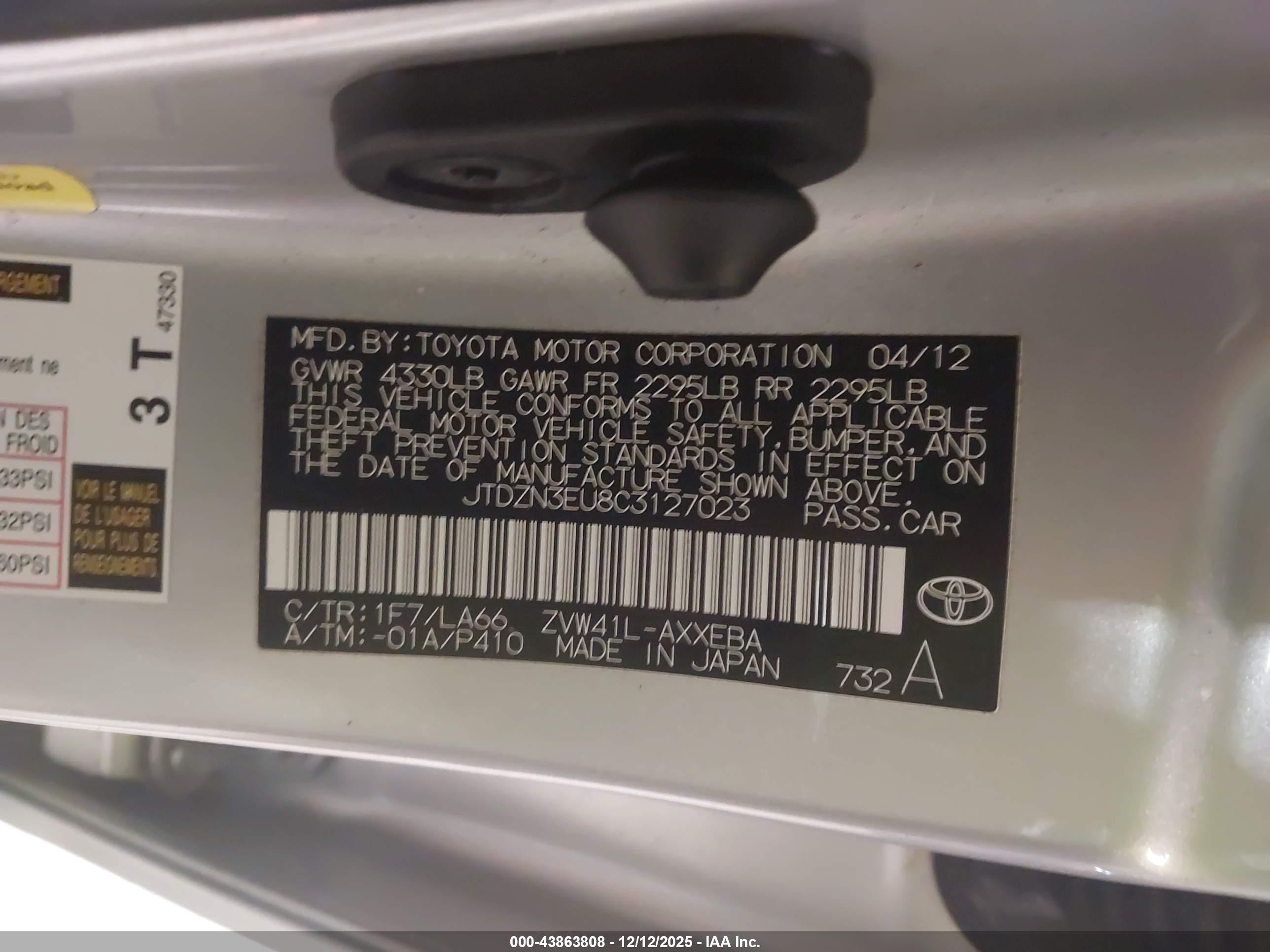TOYOTA PRIUS image 9