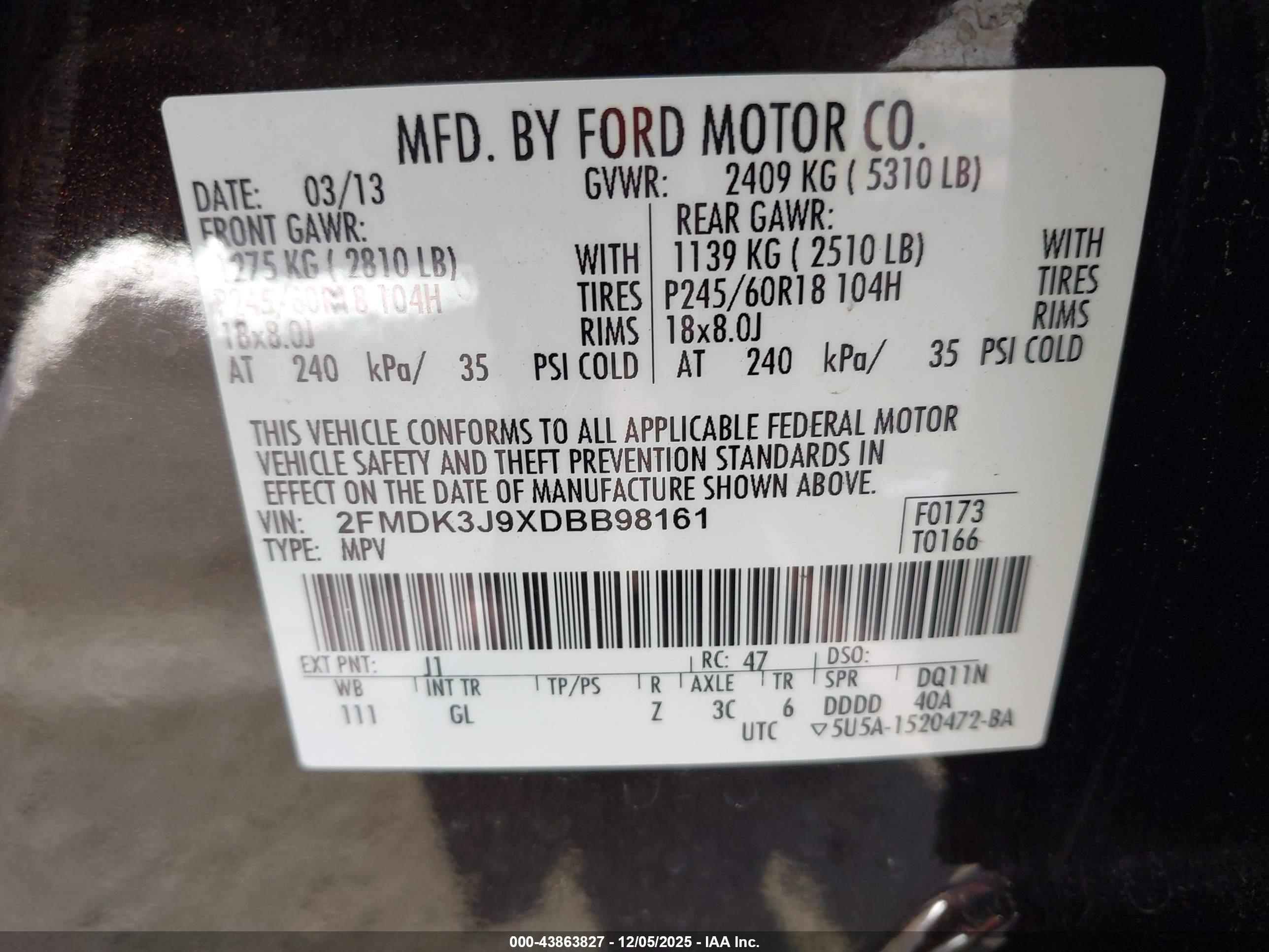 FORD EDGE image 9