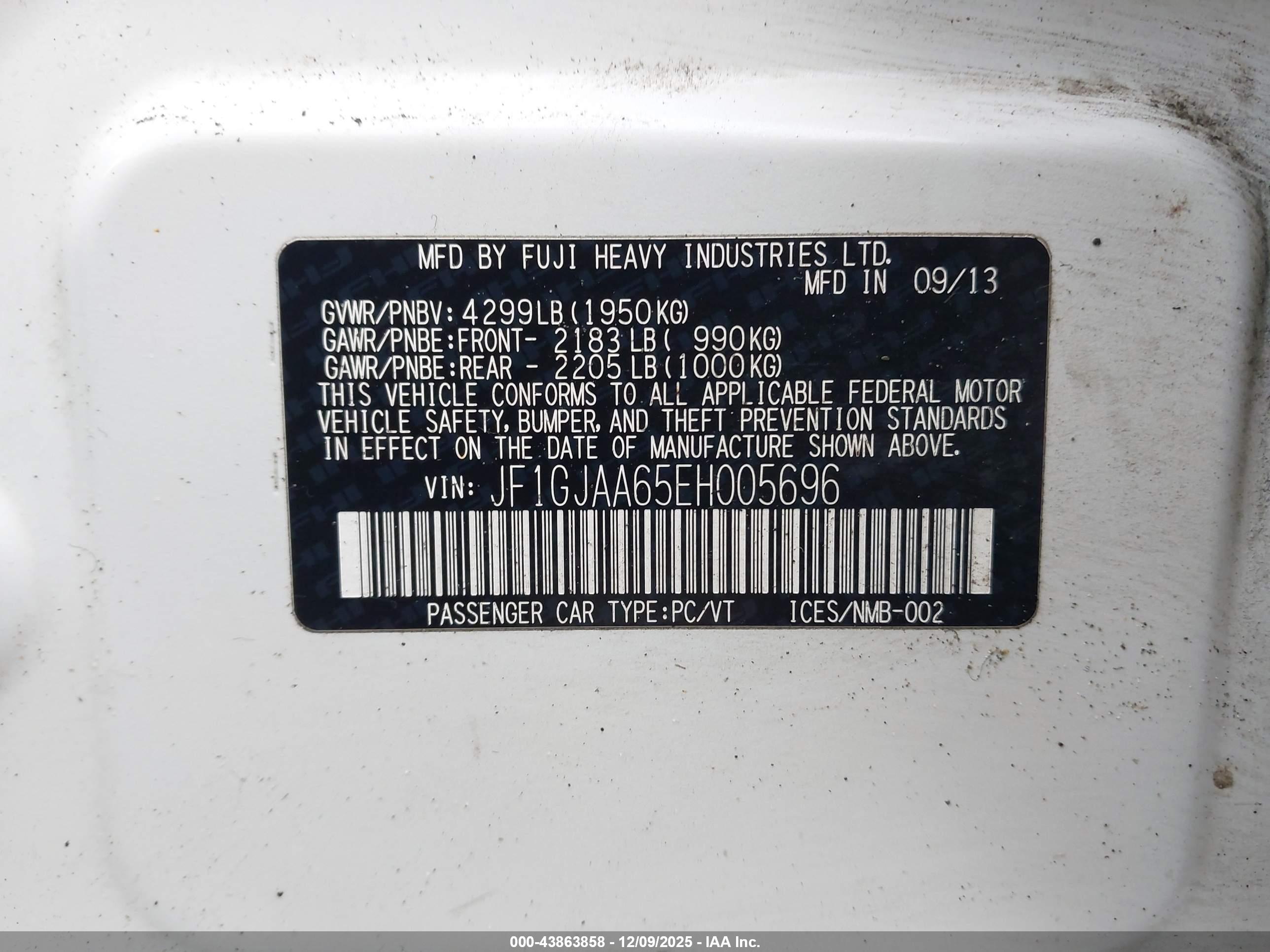 SUBARU IMPREZA image 9