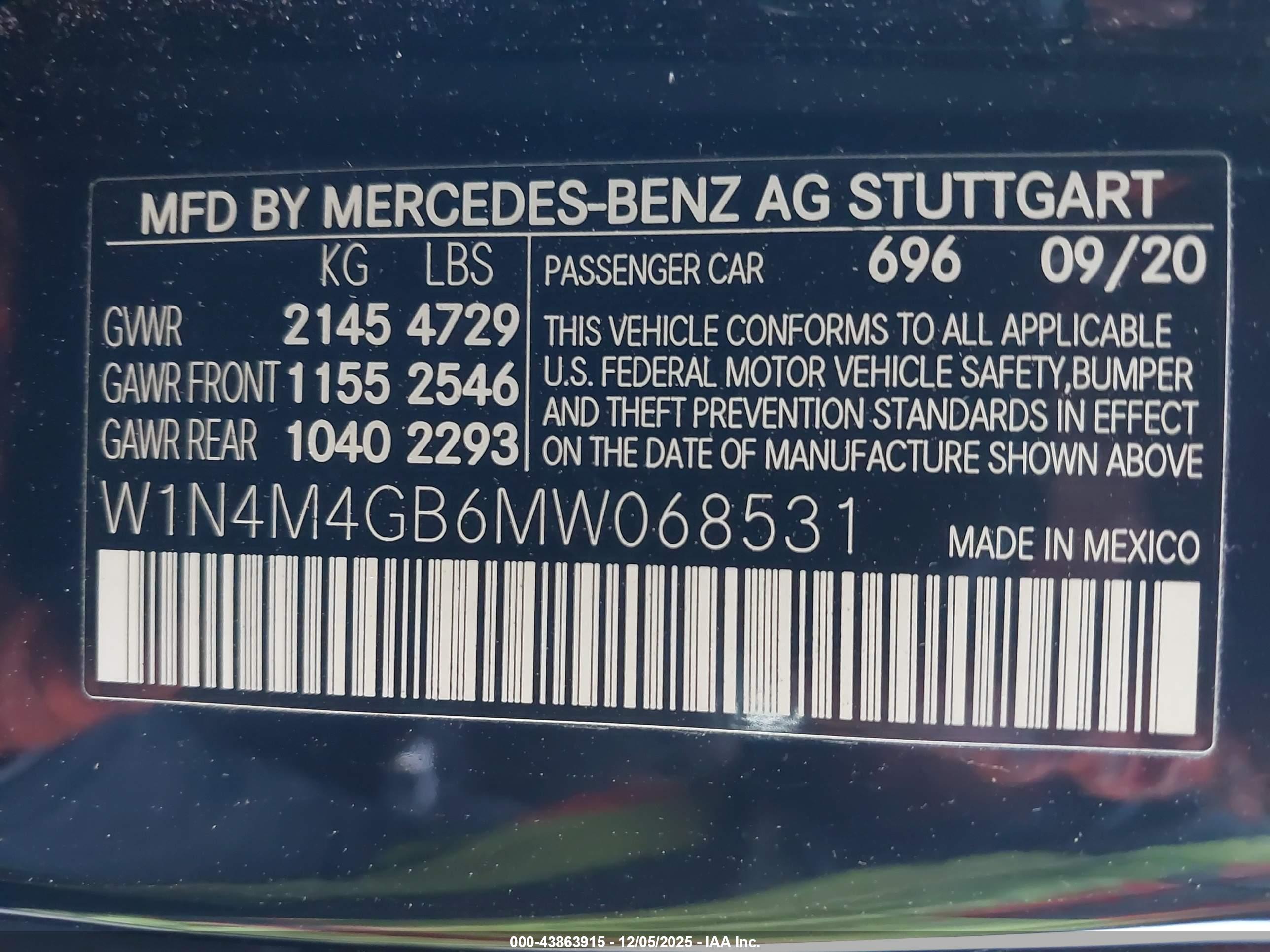 MERCEDES-BENZ GLB image 9