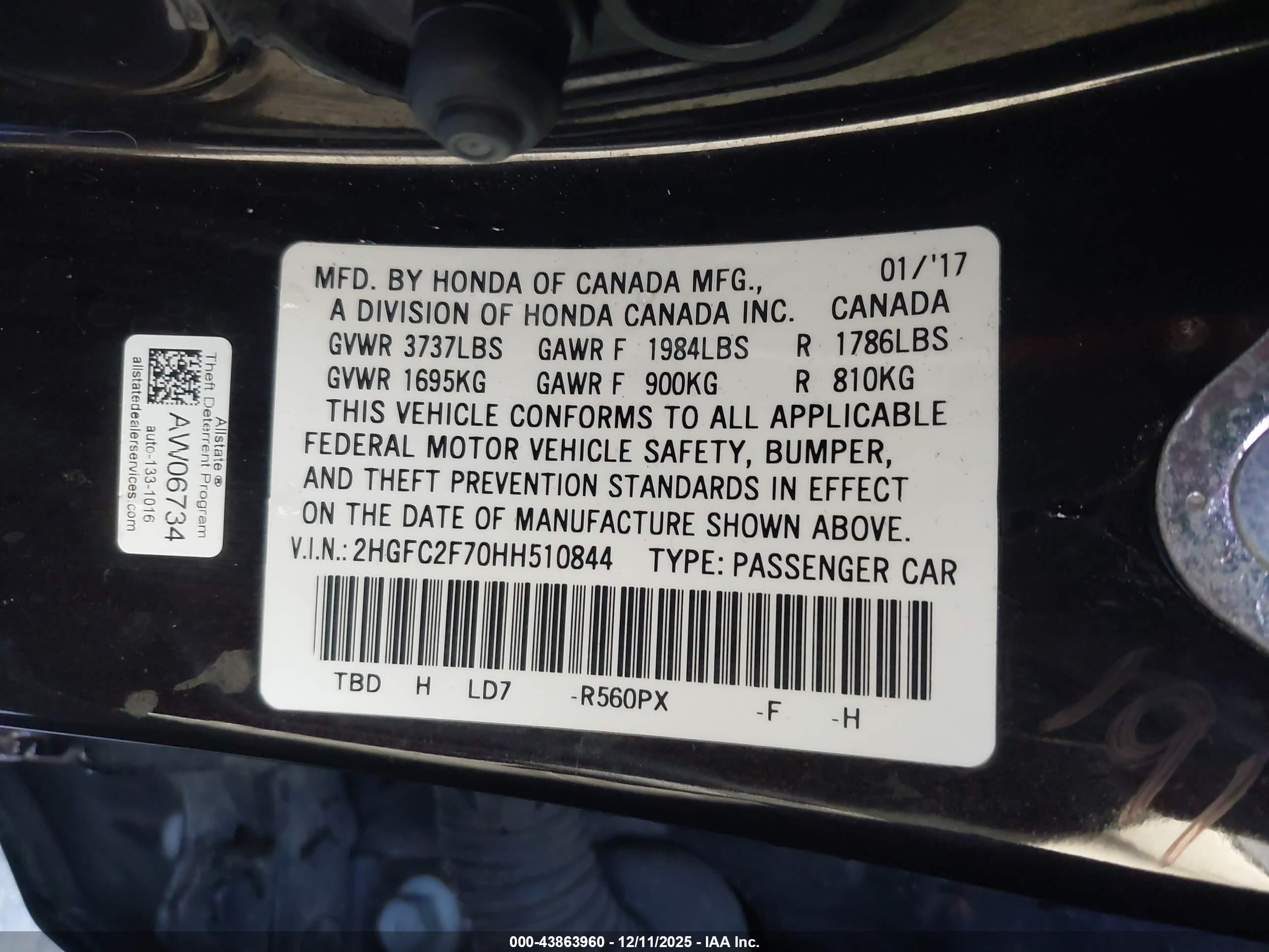 HONDA CIVIC image 9