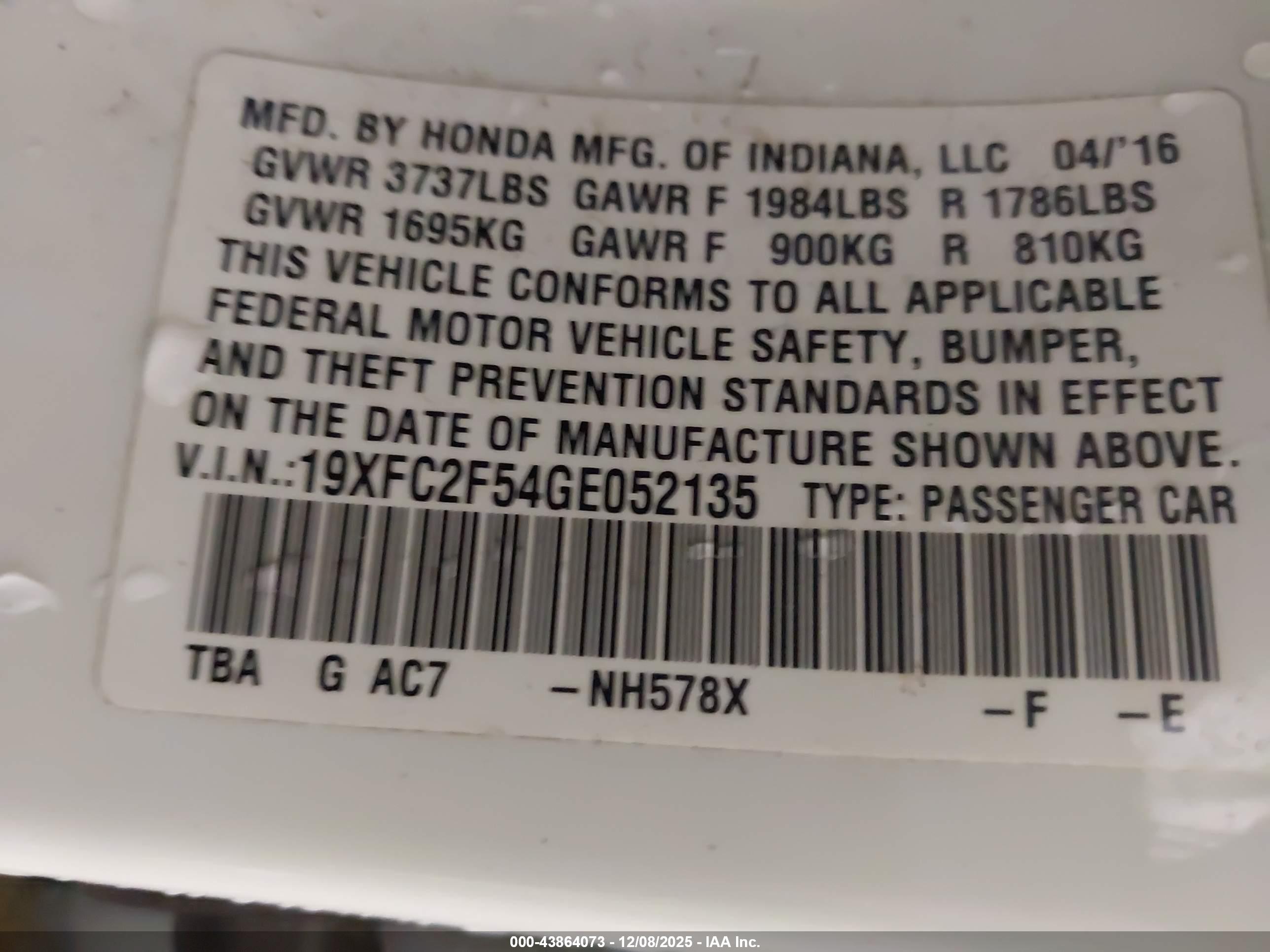 HONDA CIVIC image 9