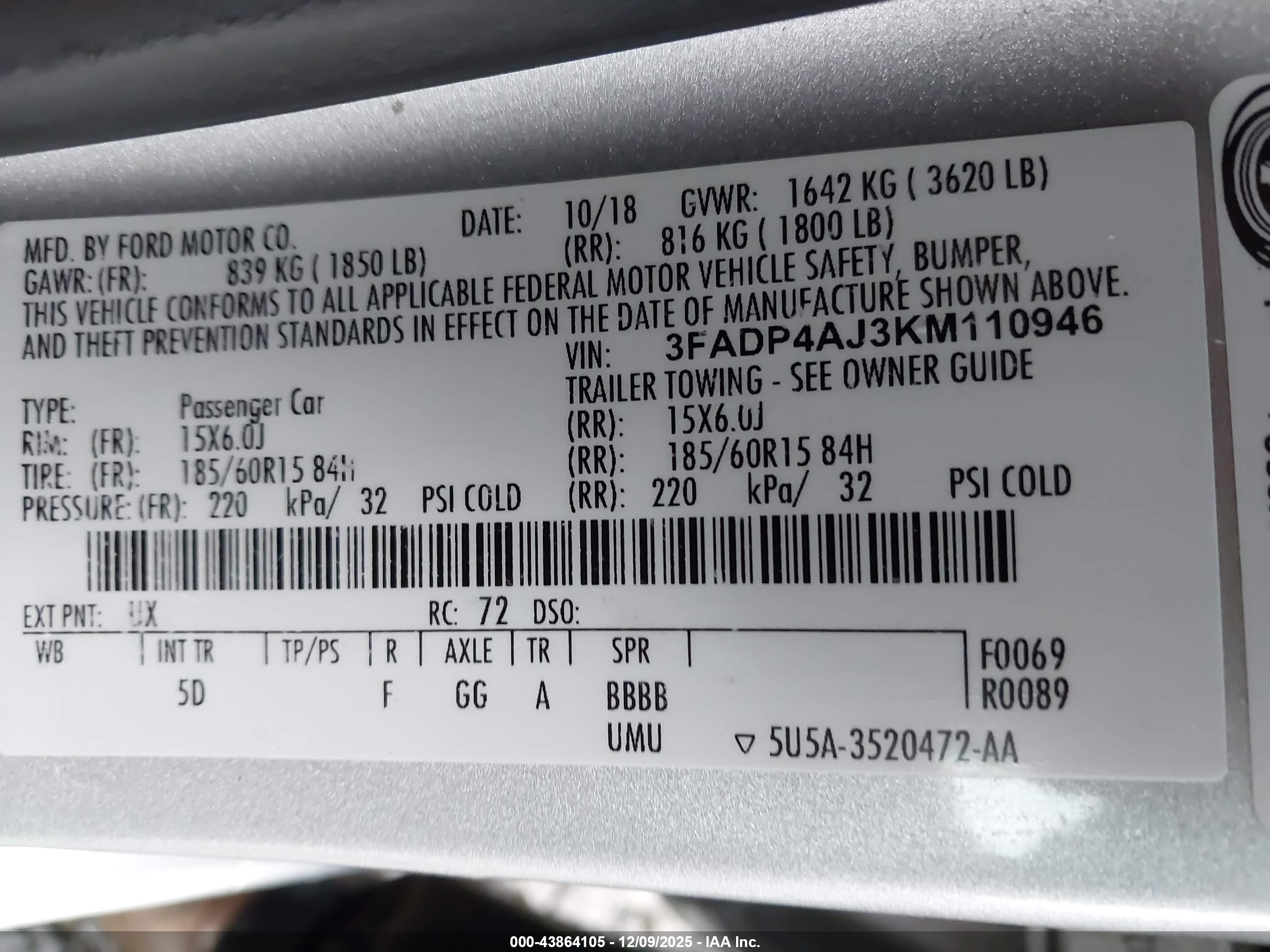 FORD FIESTA image 9