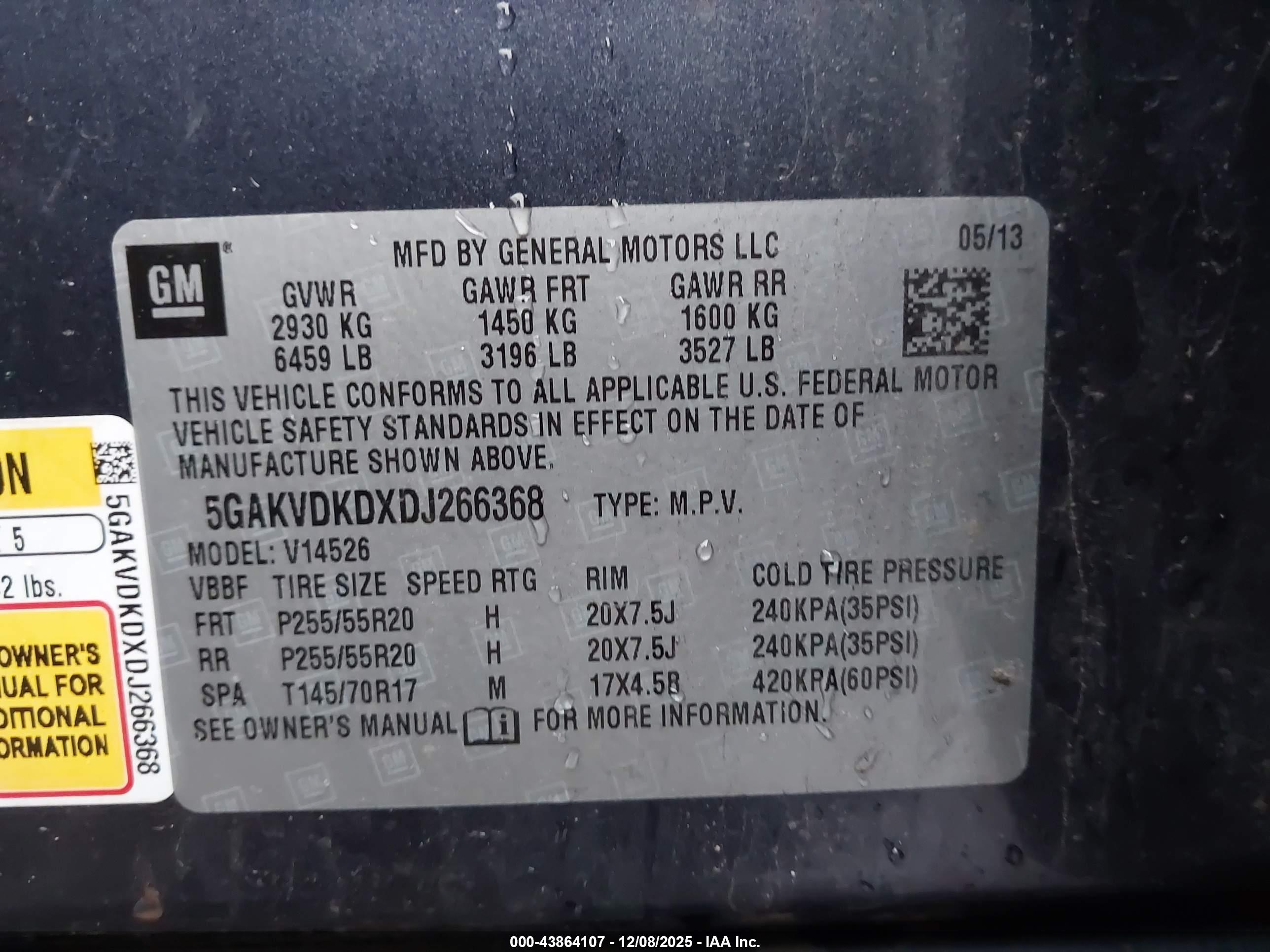 BUICK ENCLAVE image 9