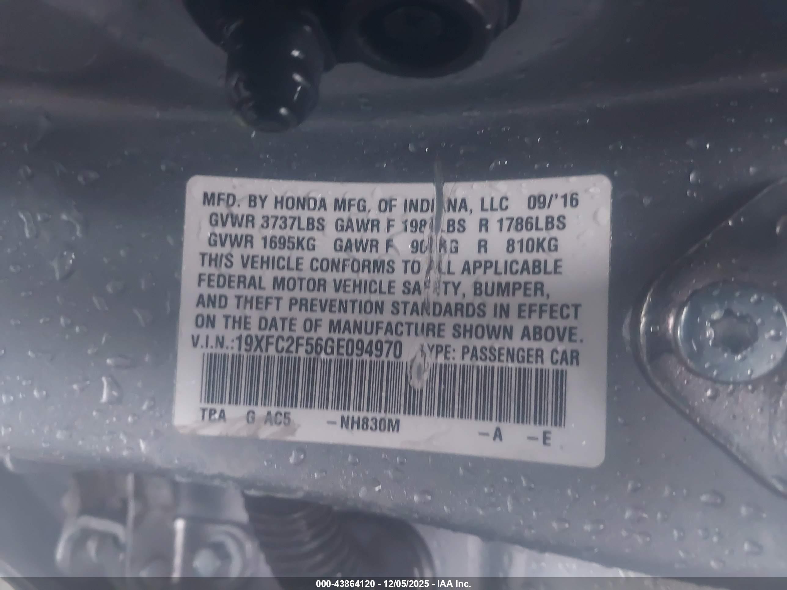 HONDA CIVIC image 9