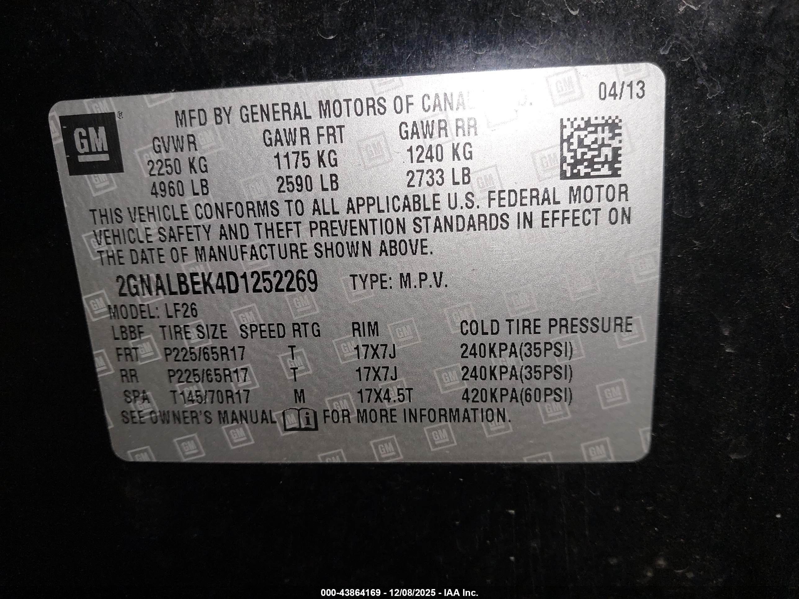 CHEVROLET EQUINOX image 9