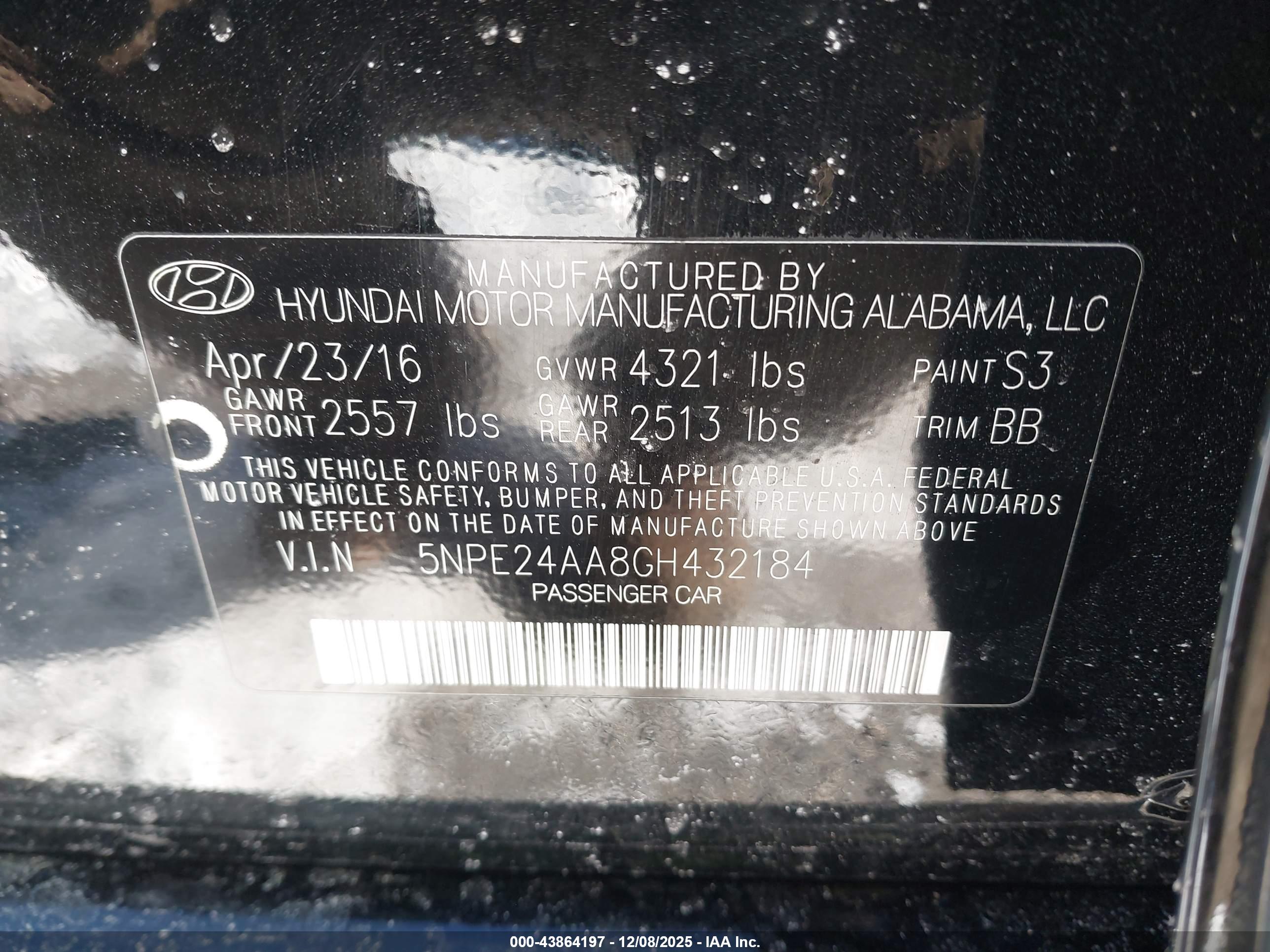 HYUNDAI SONATA image 9