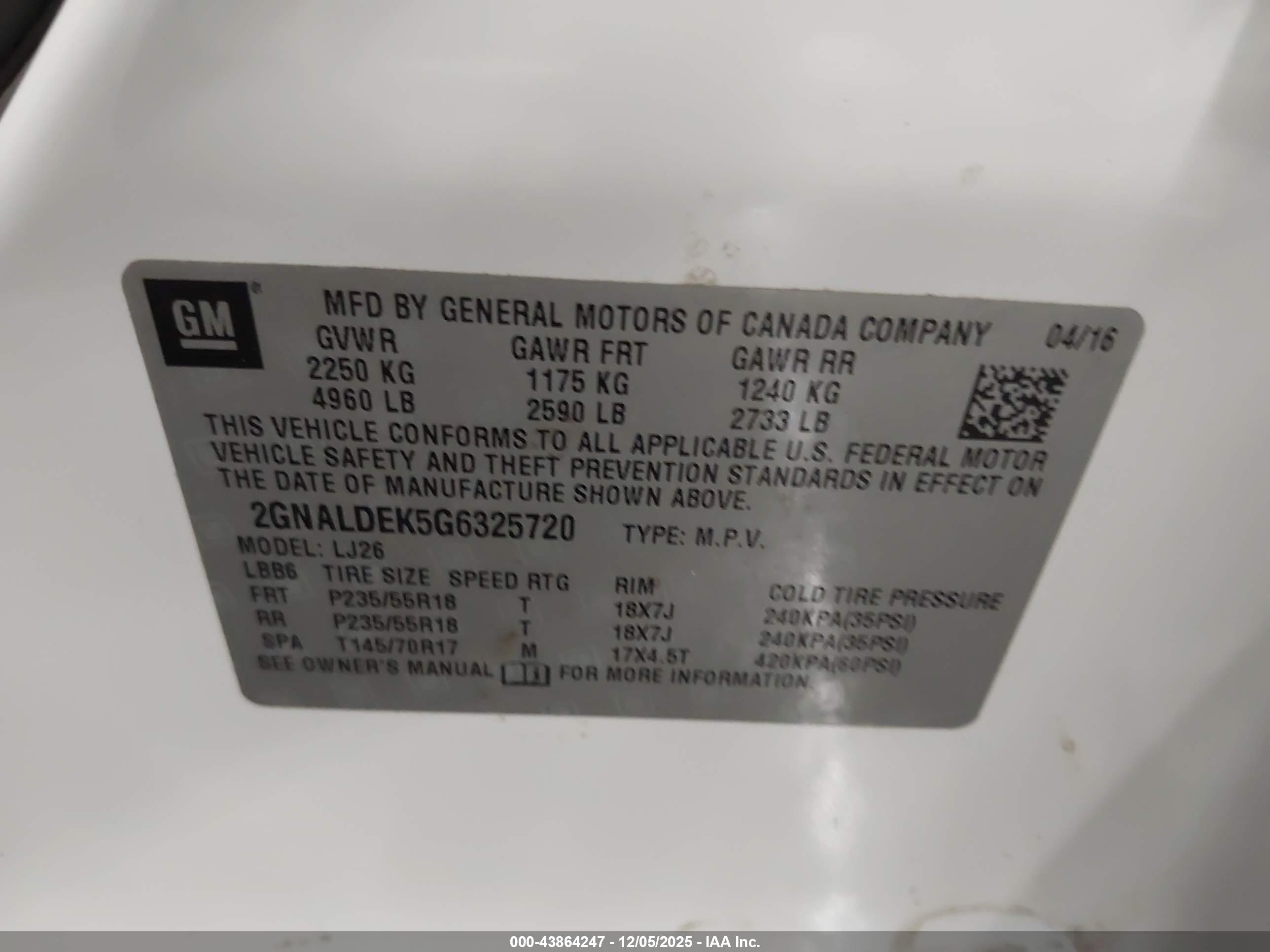 CHEVROLET EQUINOX image 9
