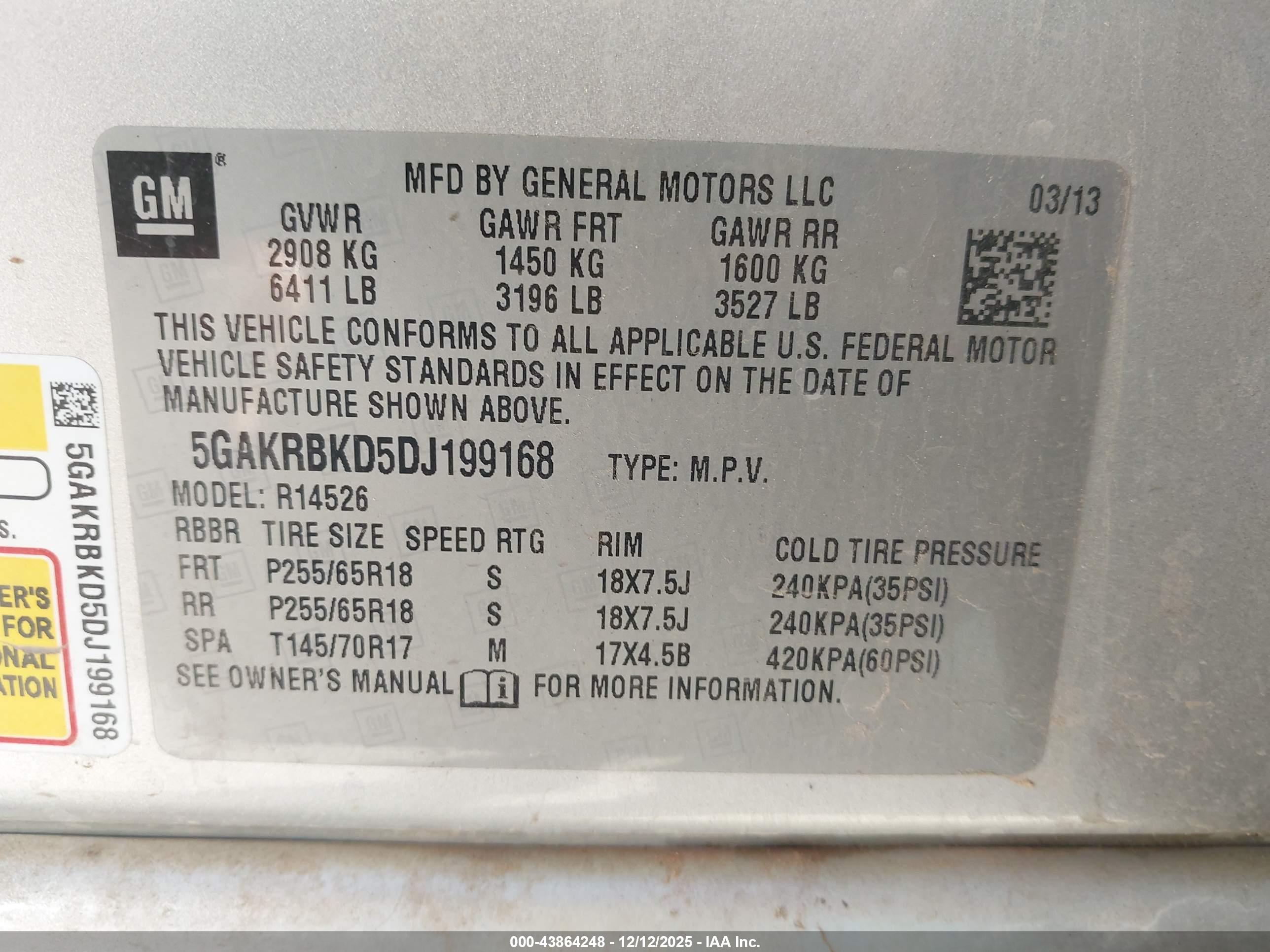 BUICK ENCLAVE image 9