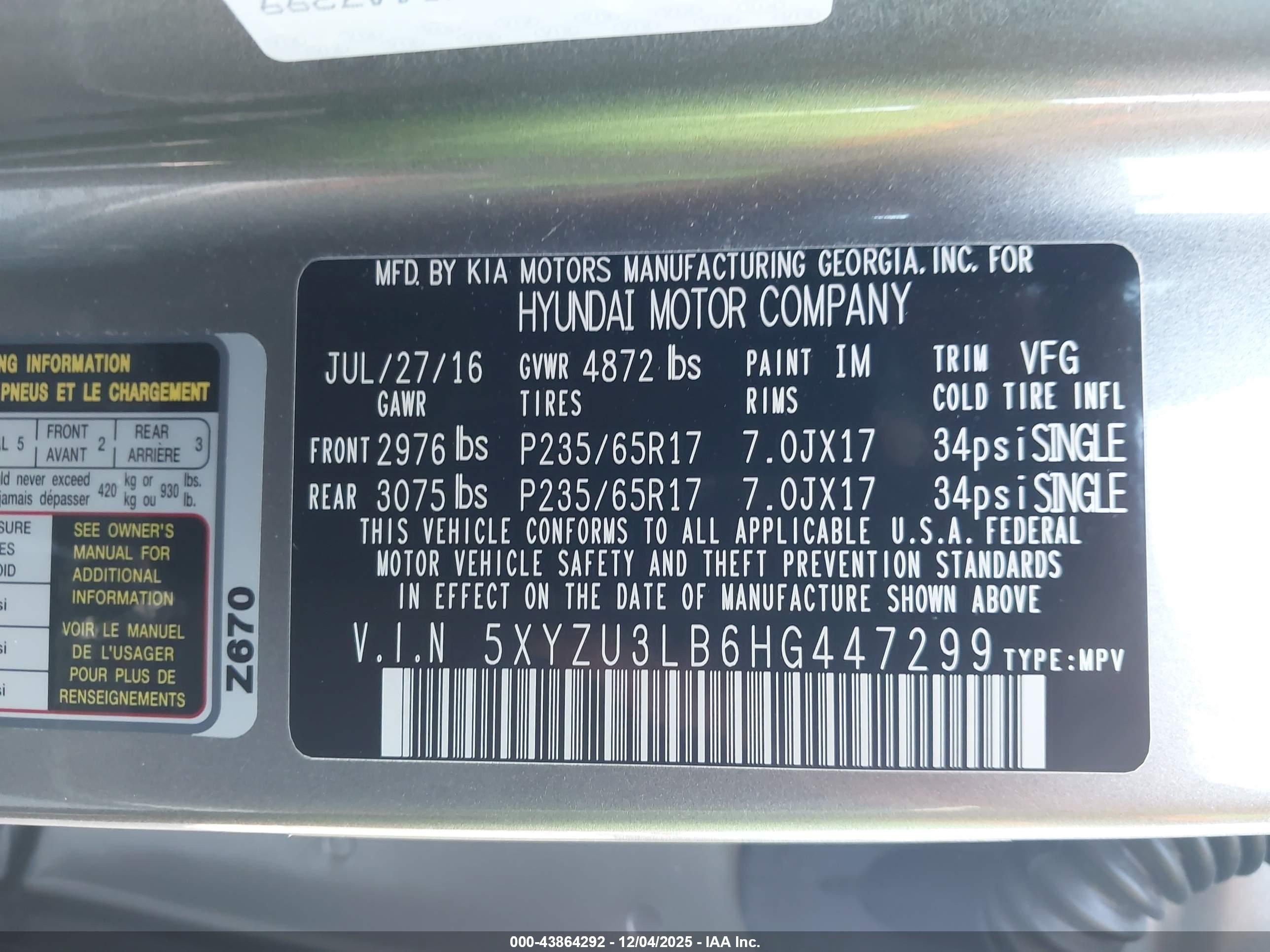 HYUNDAI SANTA image 9