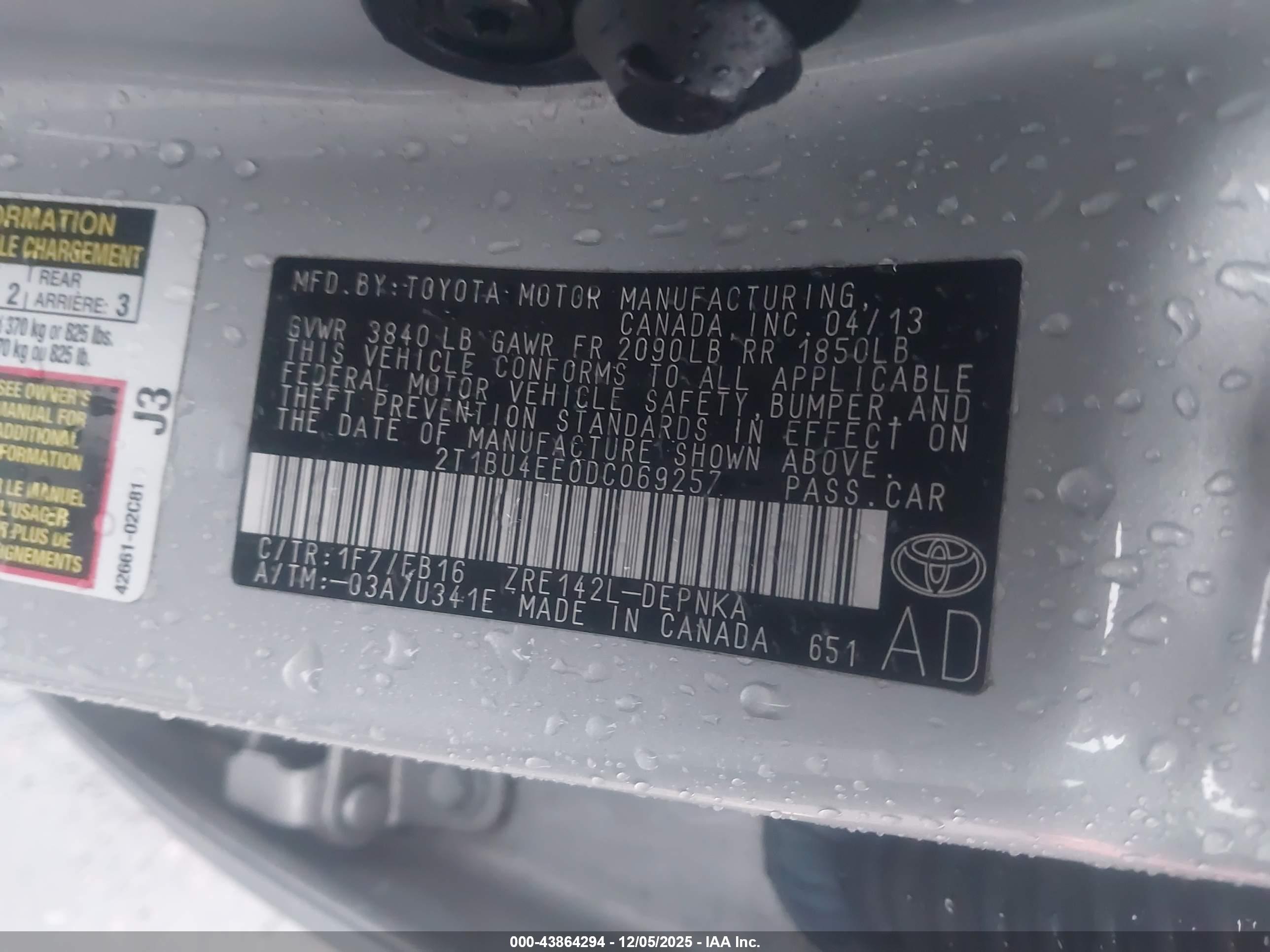 TOYOTA COROLLA image 9