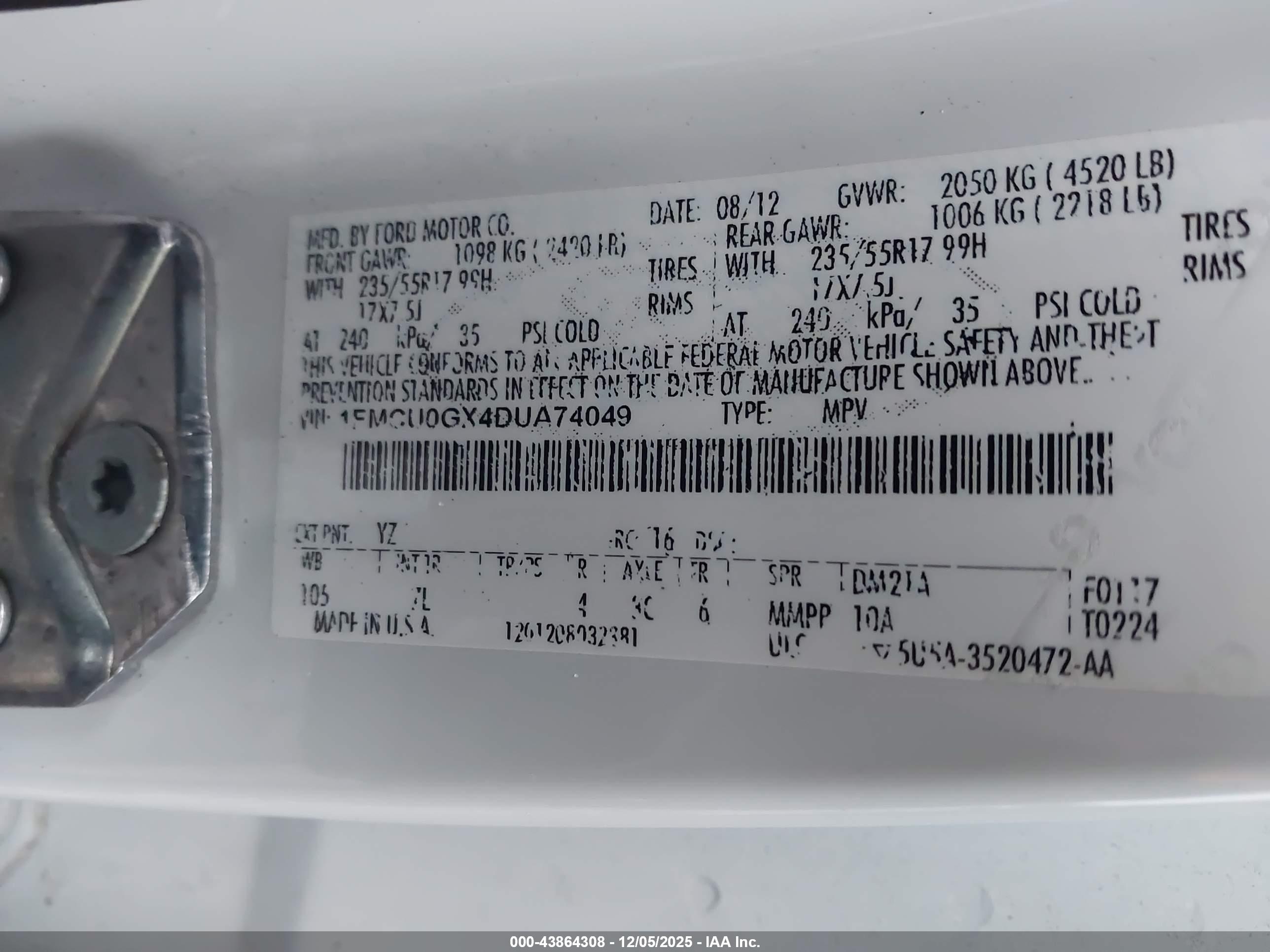 FORD ESCAPE image 9