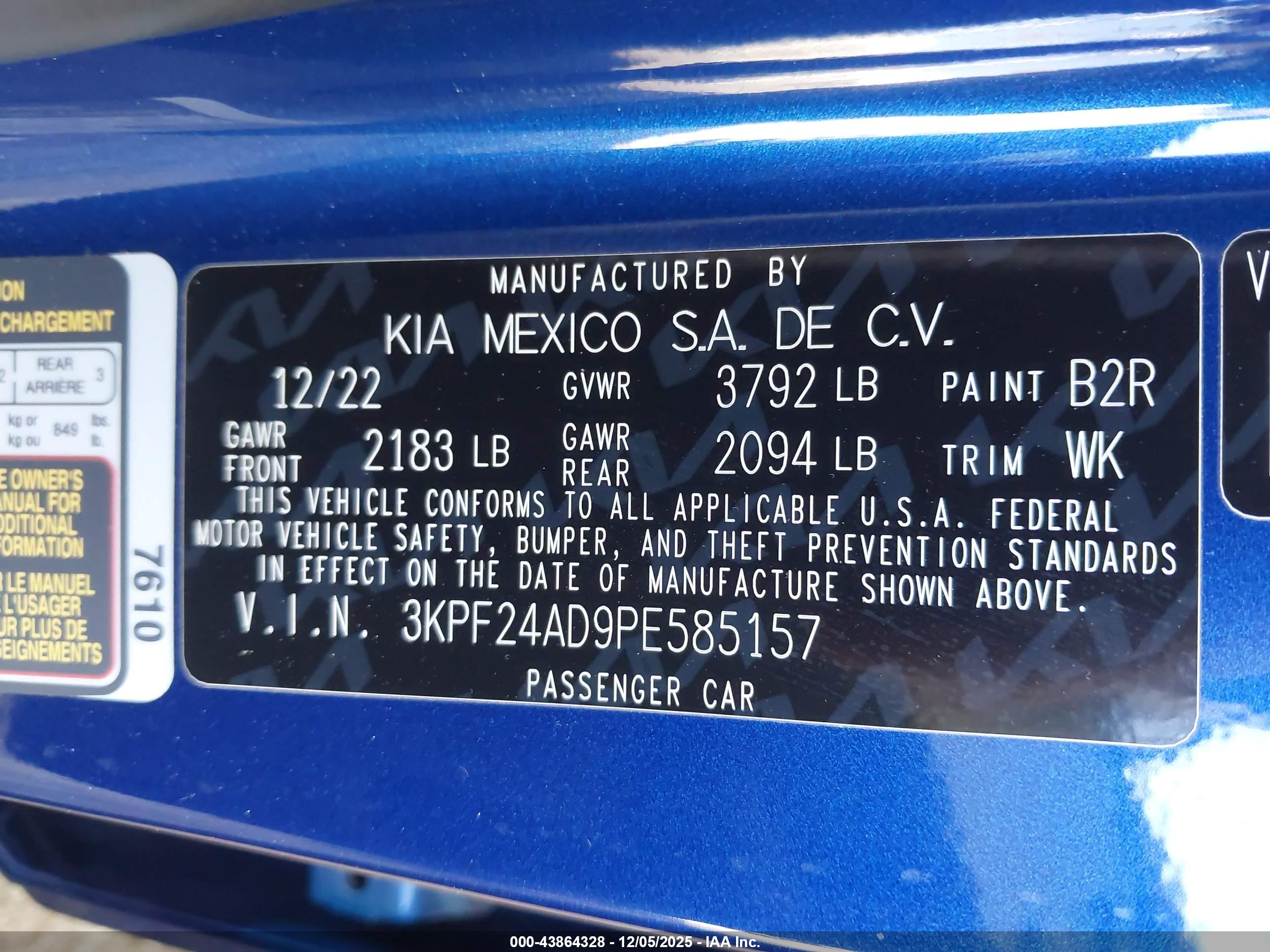 KIA FORTE image 9