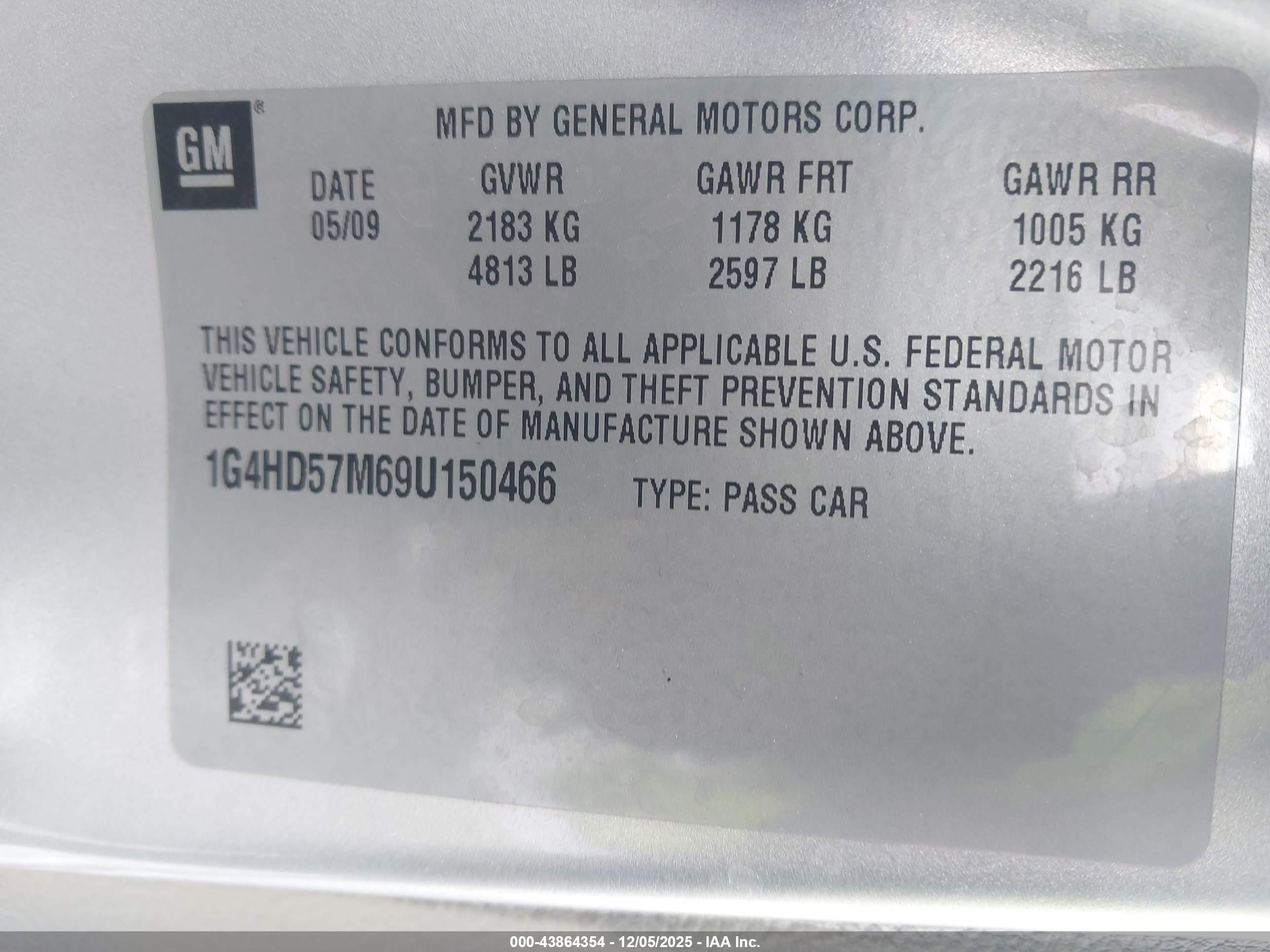BUICK LUCERNE image 9