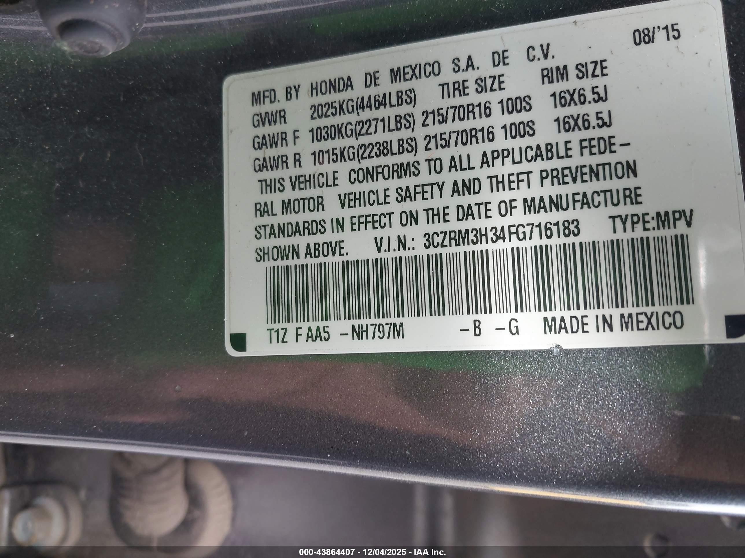 HONDA CR-V image 9