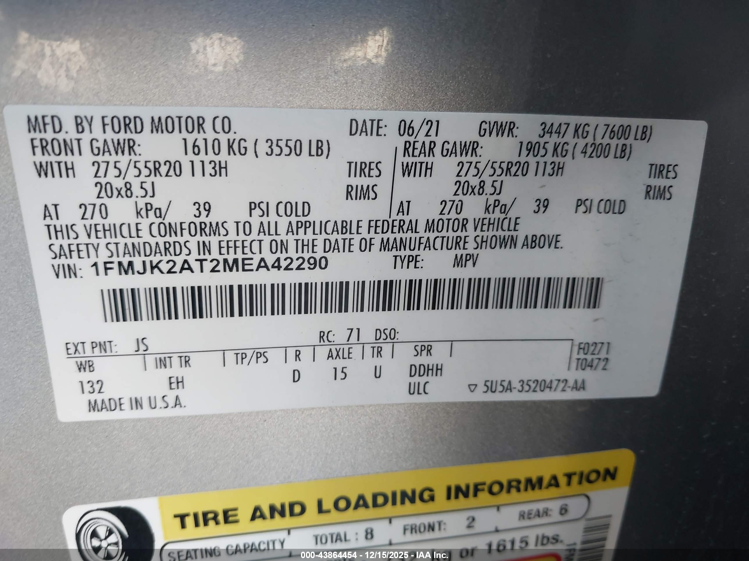 FORD EXPEDITION image 9