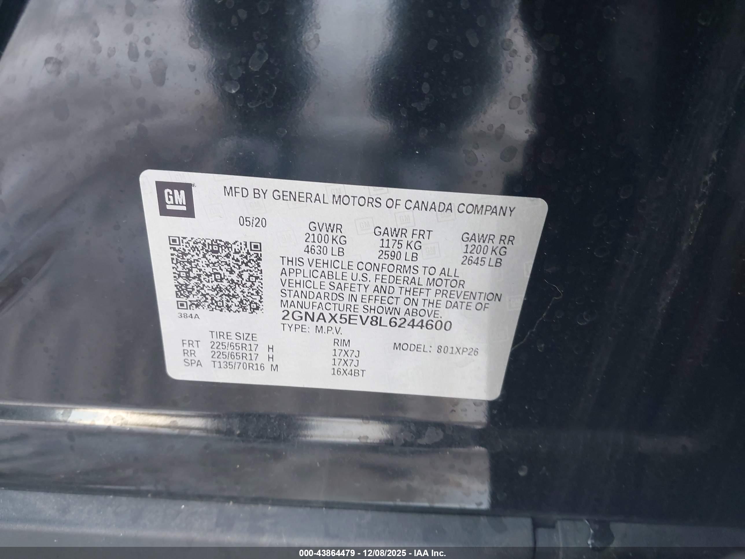 CHEVROLET EQUINOX image 9