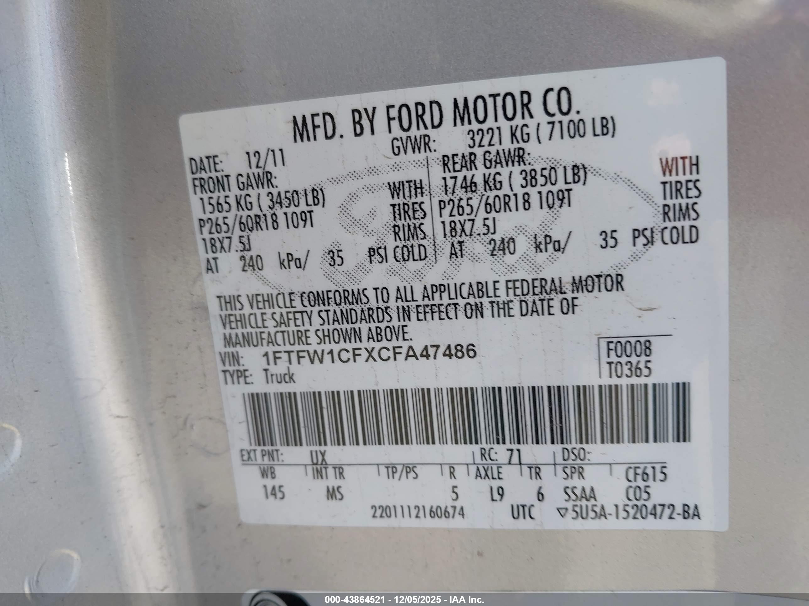 FORD F-150 image 9