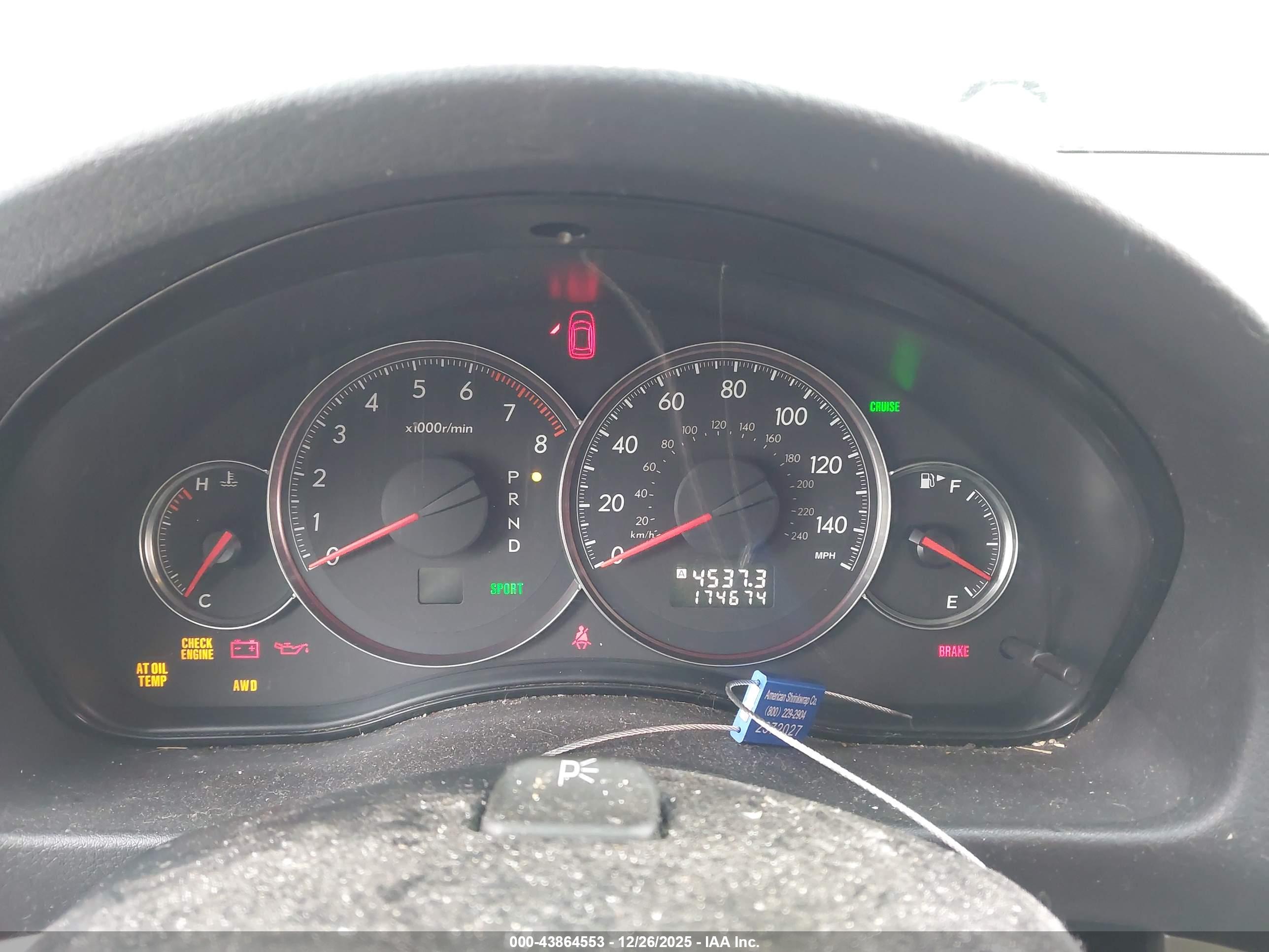 SUBARU OUTBACK image 7