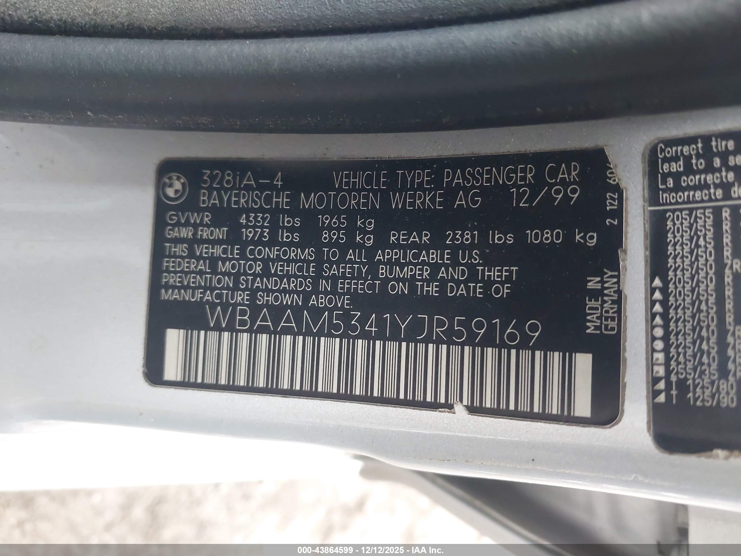 BMW 328I image 9
