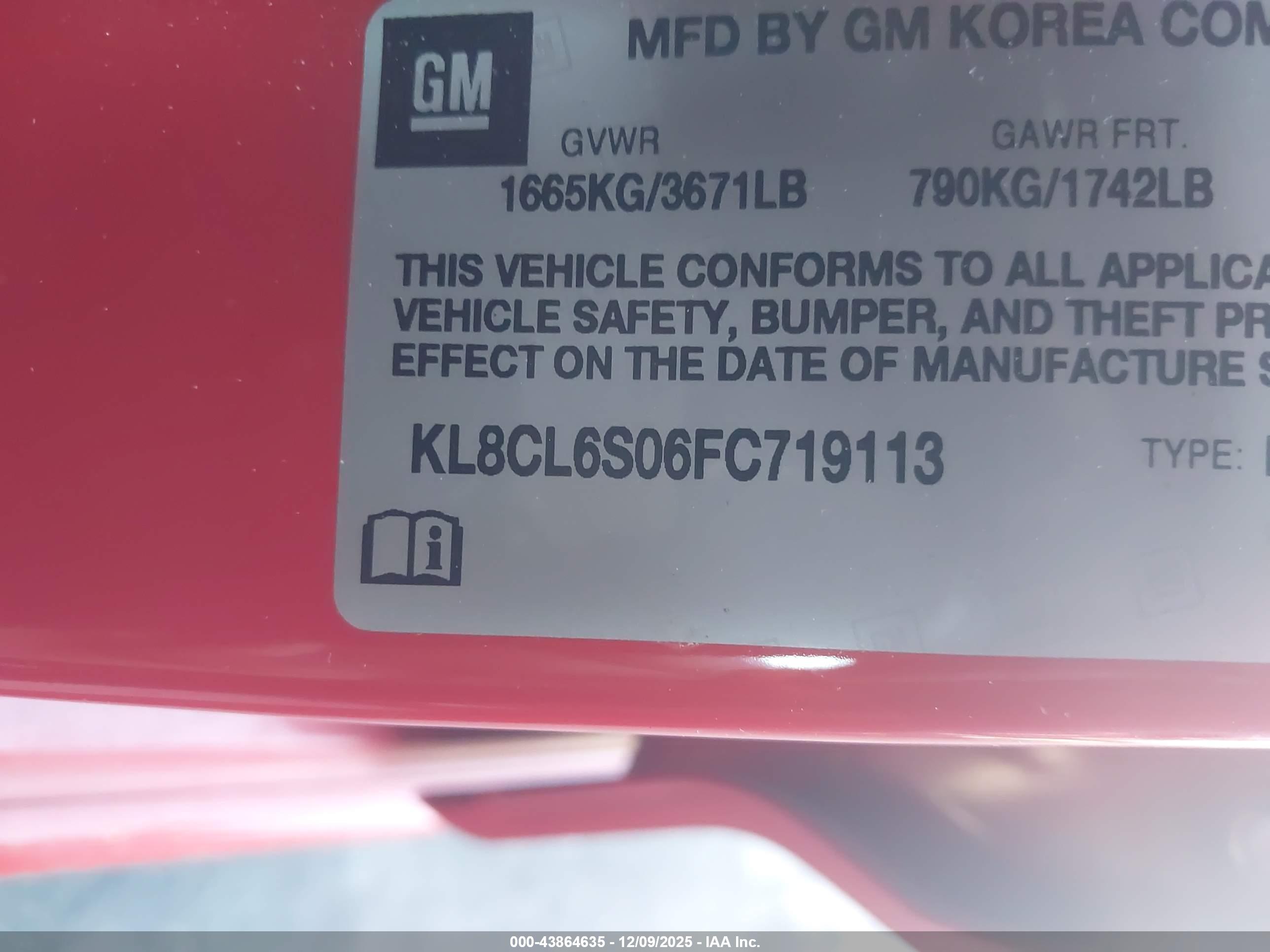 CHEVROLET SPARK image 9